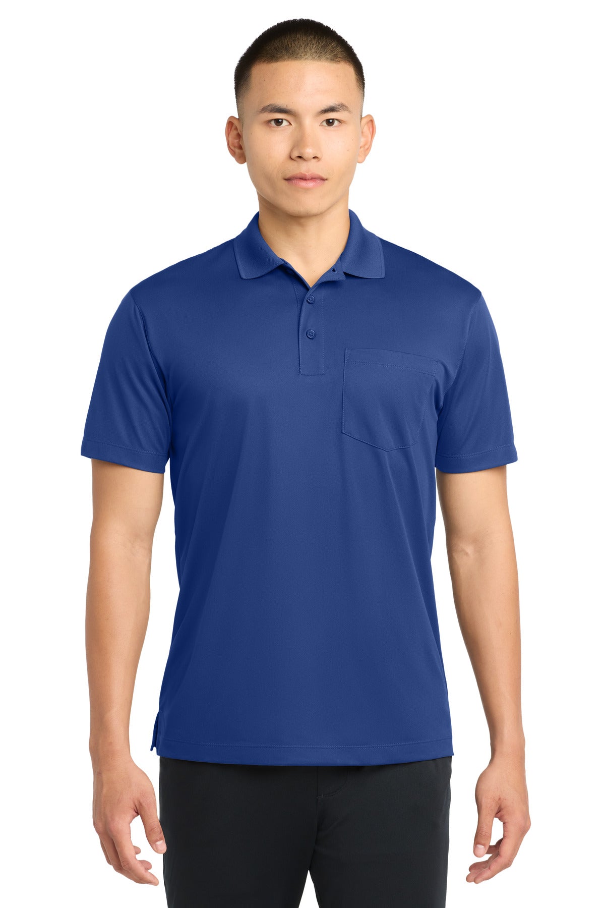 Custom Embroidery or DTF Print - Sport-Tek ® Micropique Sport-Wick ® Pocket Polo. ST651