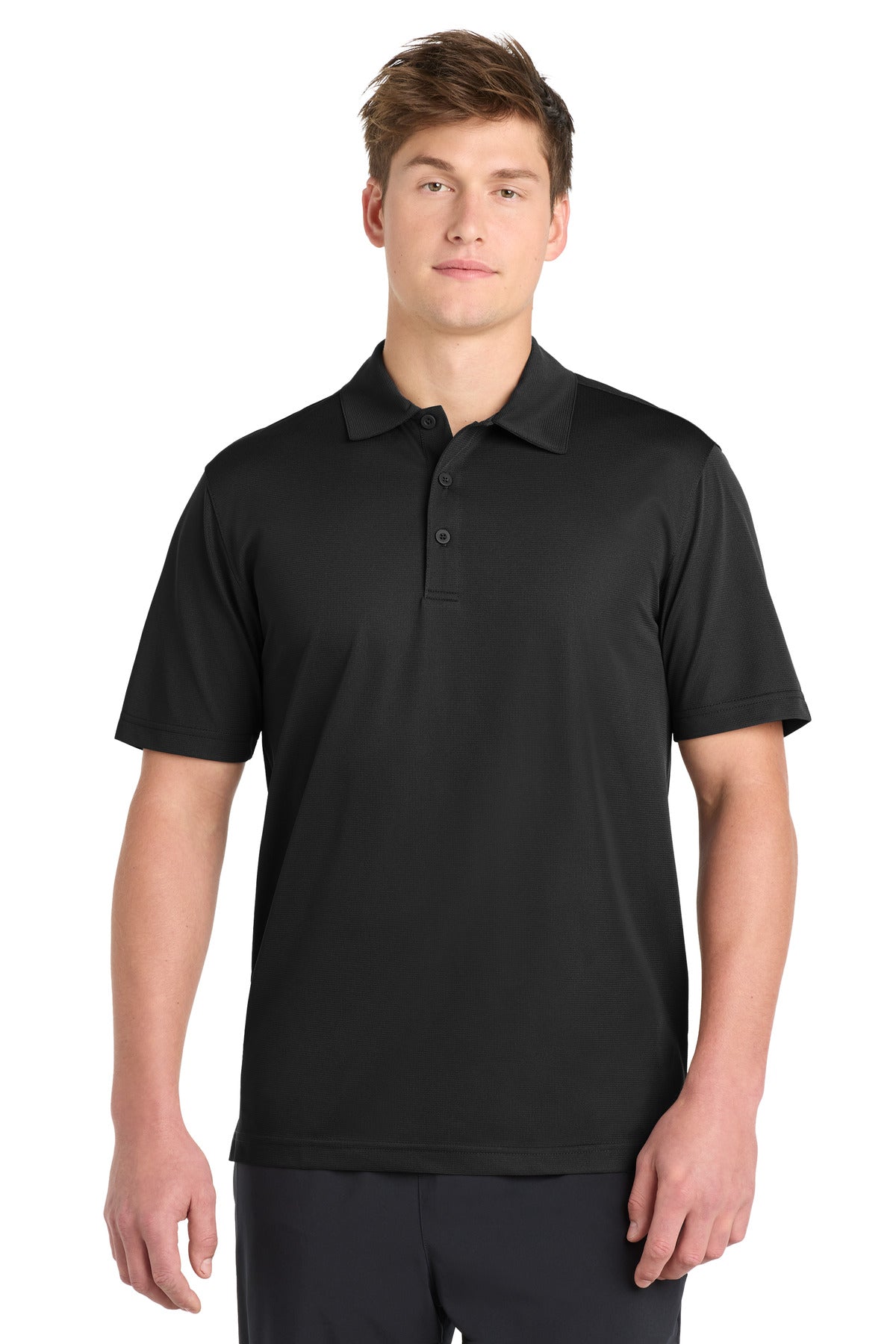 Custom Embroidery or DTF Print - Sport-Tek ® PosiCharge ® Active Textured Polo. ST690