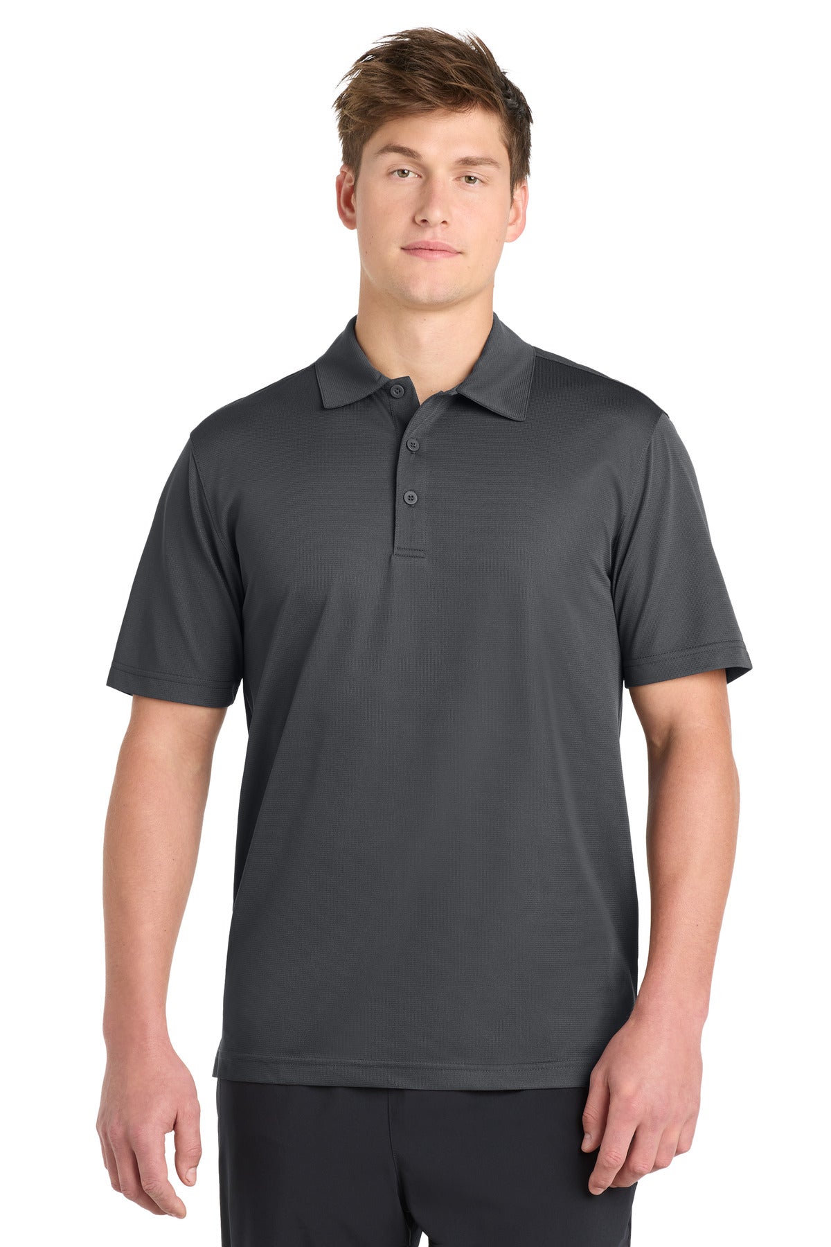 Custom Embroidery or DTF Print - Sport-Tek ® PosiCharge ® Active Textured Polo. ST690