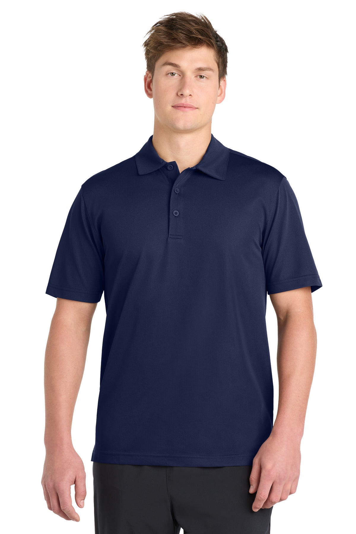 Custom Embroidery or DTF Print - Sport-Tek ® PosiCharge ® Active Textured Polo. ST690