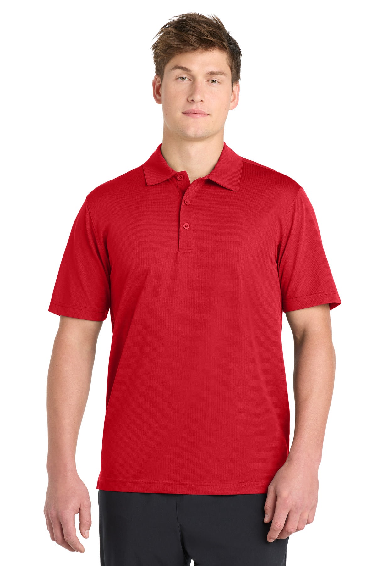Custom Embroidery or DTF Print - Sport-Tek ® PosiCharge ® Active Textured Polo. ST690