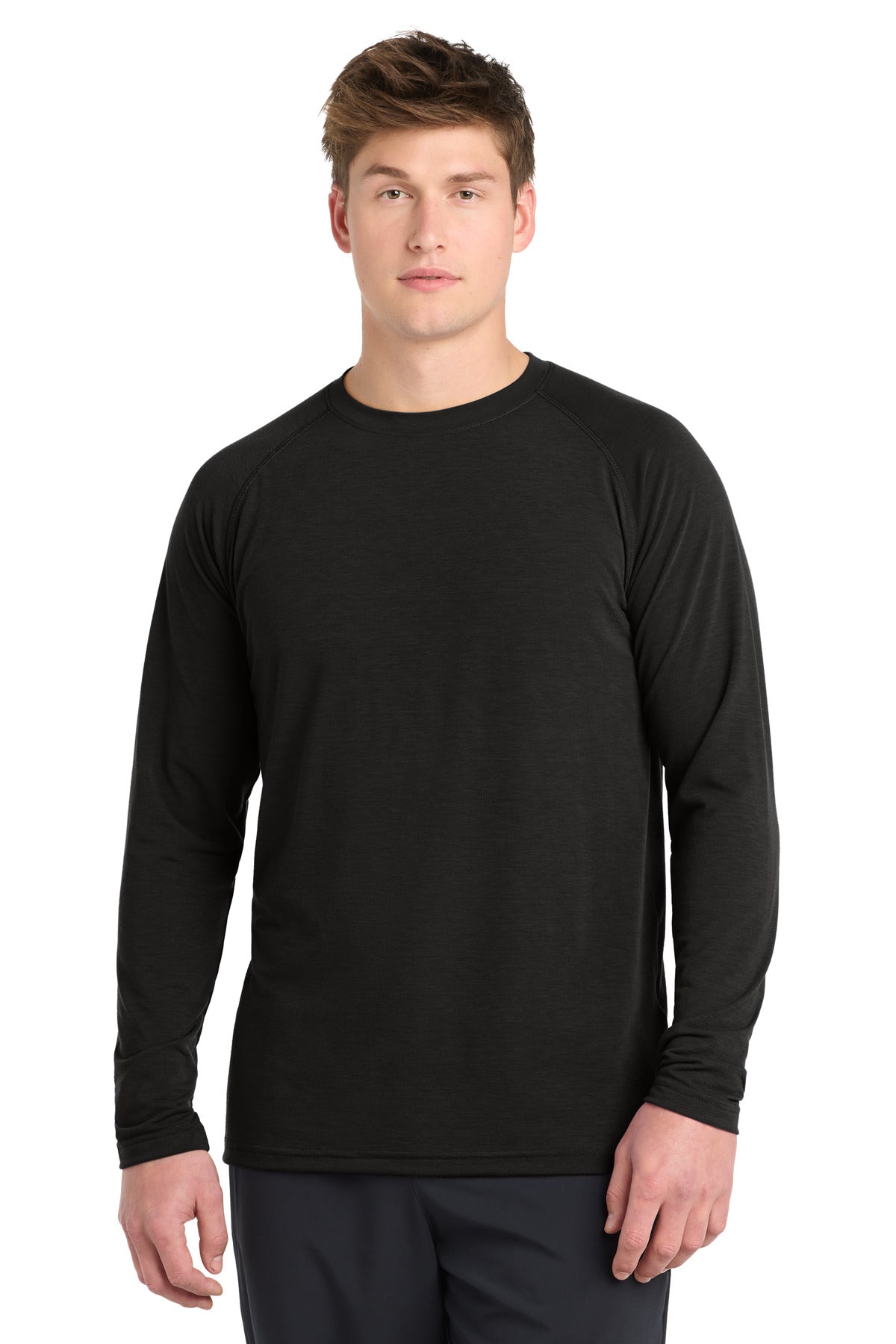 Custom Embroidery or DTF Print - Sport-Tek ® Long Sleeve Ultimate Performance Crew. ST700LS
