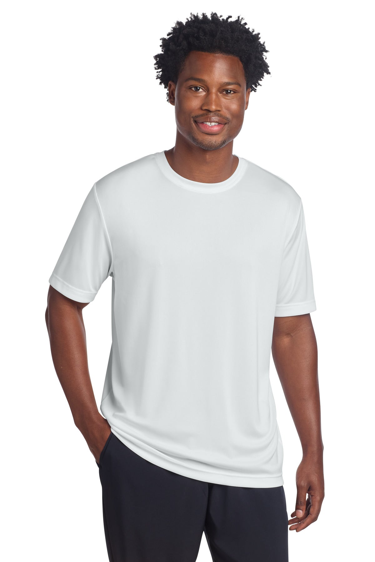 Custom Embroidery or DTF Print - Sport-Tek ® PosiCharge ® Re-Compete Tee ST720