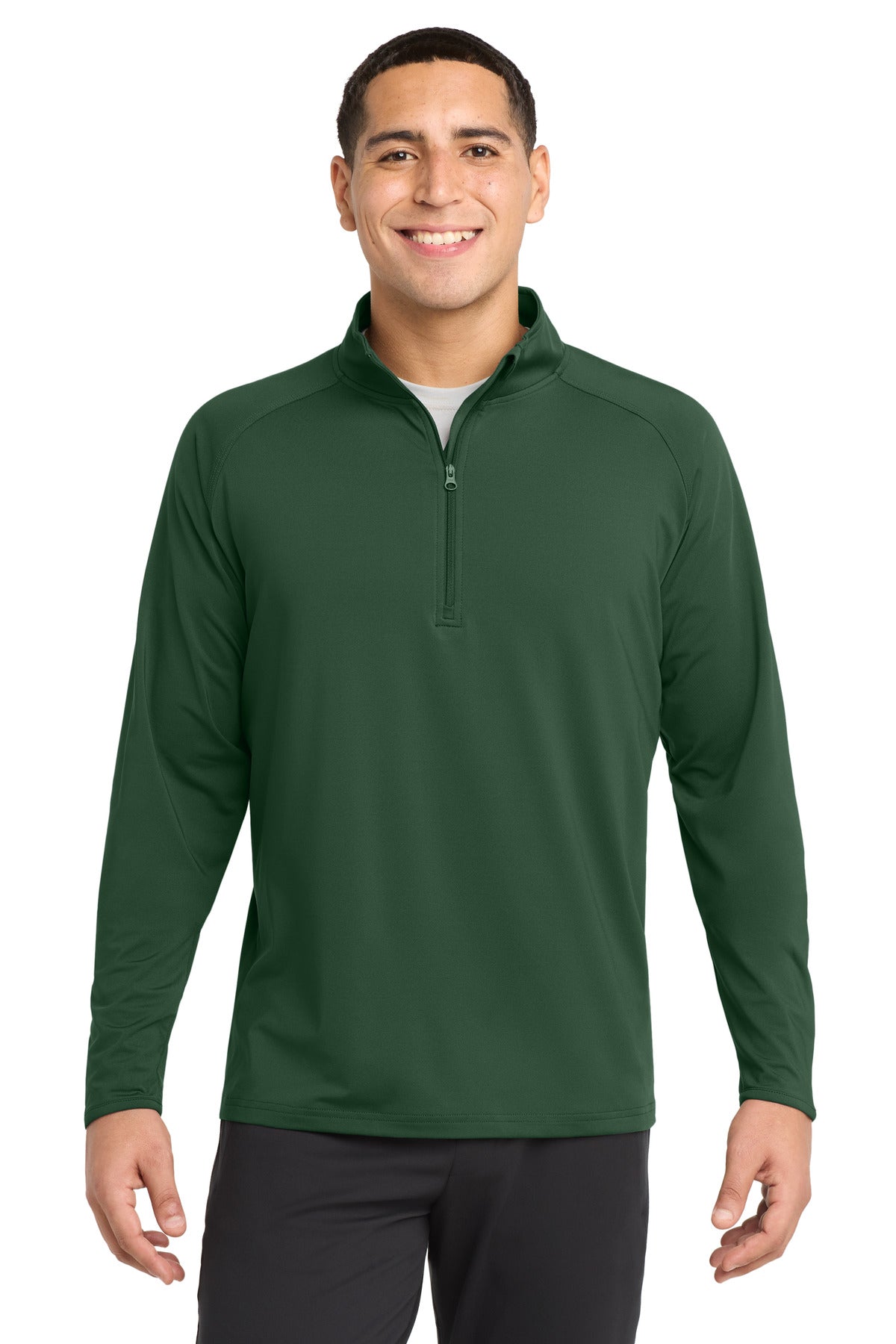Custom Embroidery or DTF Print - Sport-Tek ® Sport-Wick ® Stretch 1/4-Zip Pullover. ST850