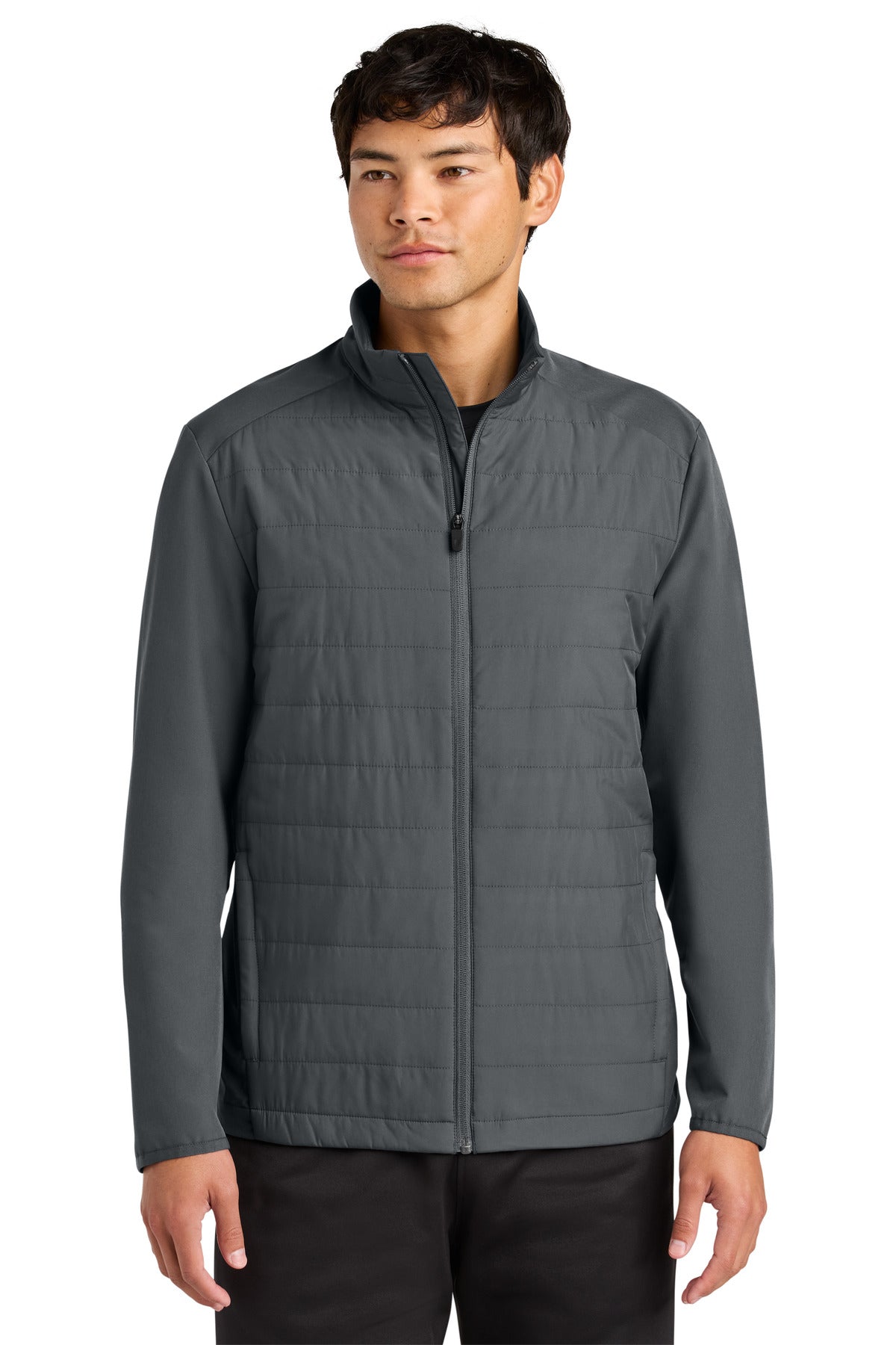 Custom Embroidery or DTF Print - Sport-Tek ® Teknical Hybrid Jacket ST940