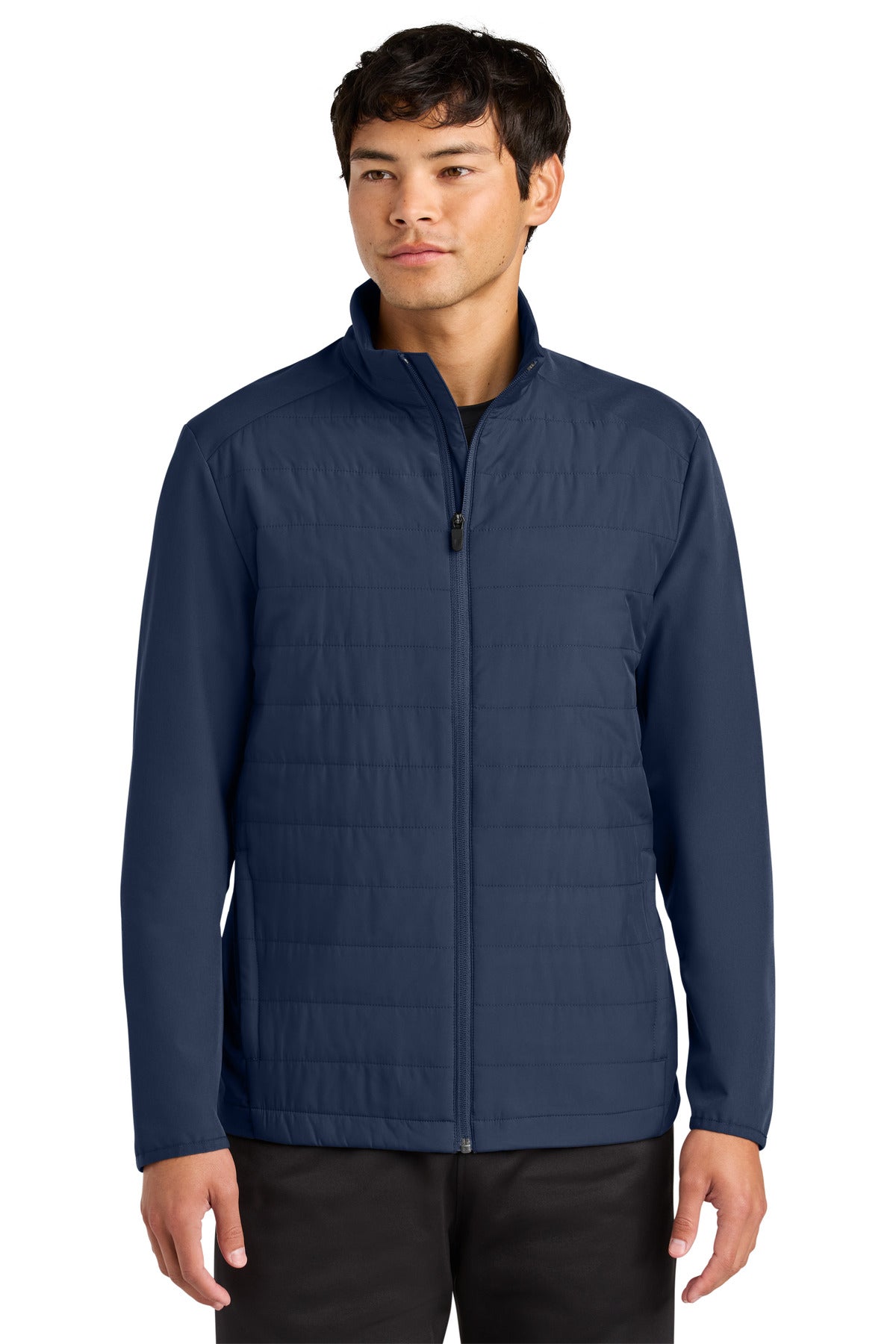 Custom Embroidery or DTF Print - Sport-Tek ® Teknical Hybrid Jacket ST940