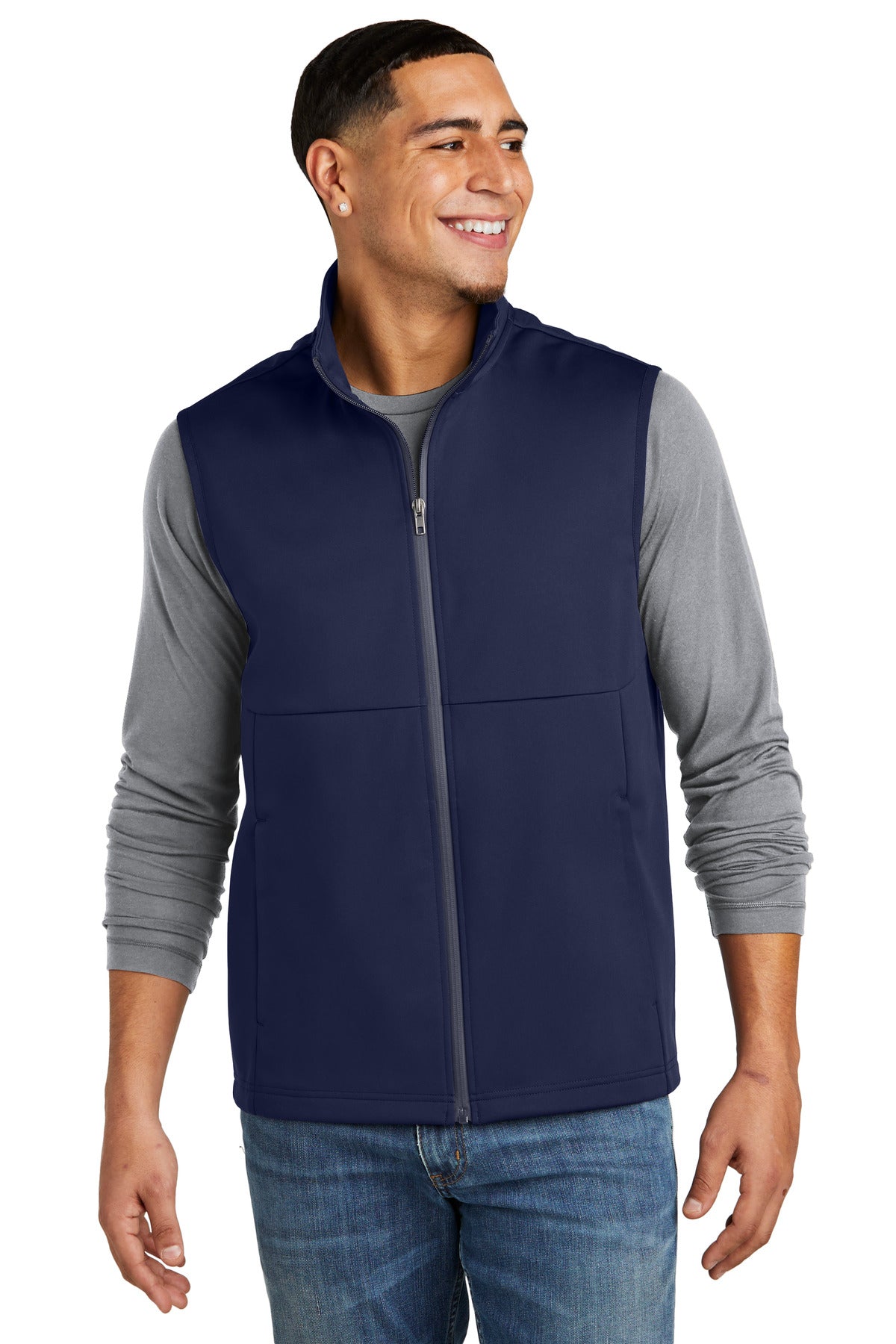 Custom Embroidery or DTF Print - Sport-Tek ® Soft Shell Vest ST981