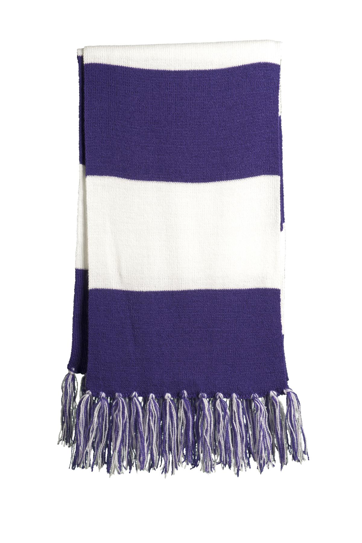 Custom Embroidery or DTF Print - Sport-Tek ® Spectator Scarf. STA02