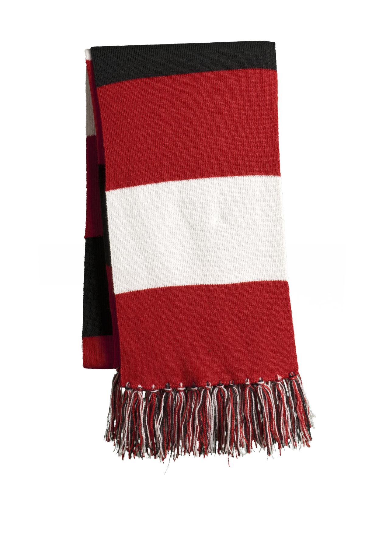 Custom Embroidery or DTF Print - Sport-Tek ® Spectator Scarf. STA02