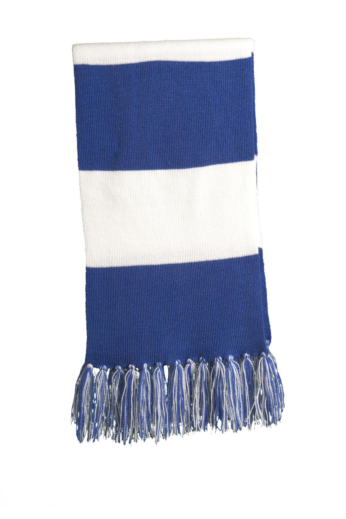 Custom Embroidery or DTF Print - Sport-Tek ® Spectator Scarf. STA02