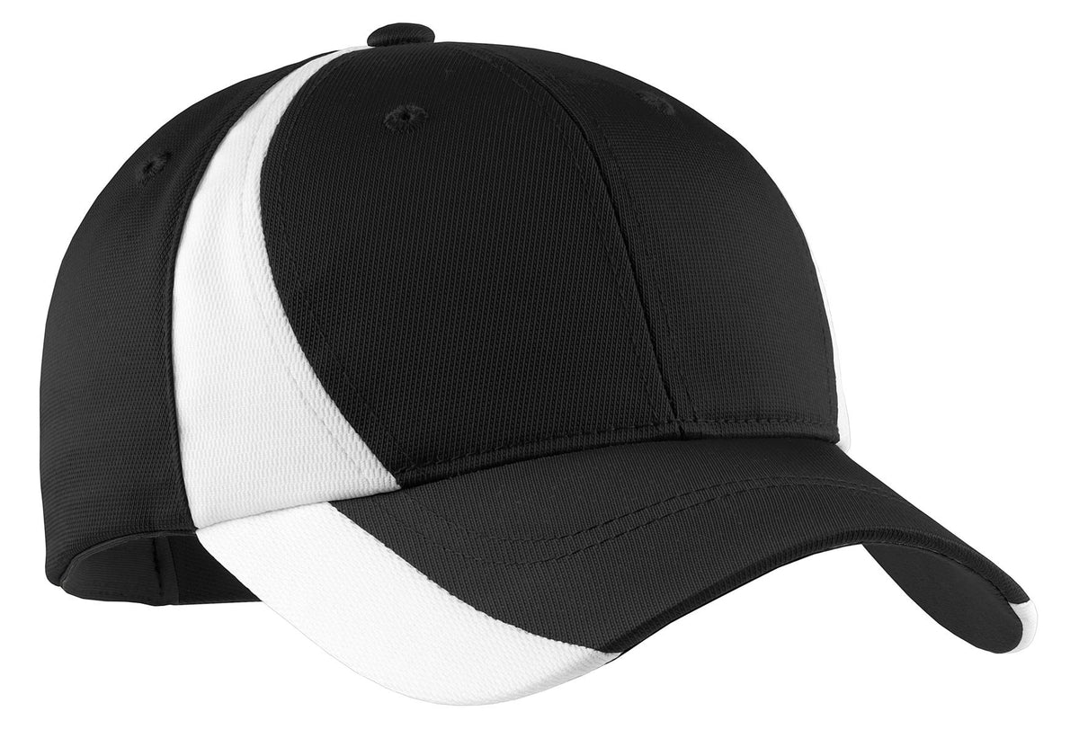 Custom Embroidery or DTF Print - Sport-Tek ® Dry Zone ® Nylon Colorblock Cap. STC11