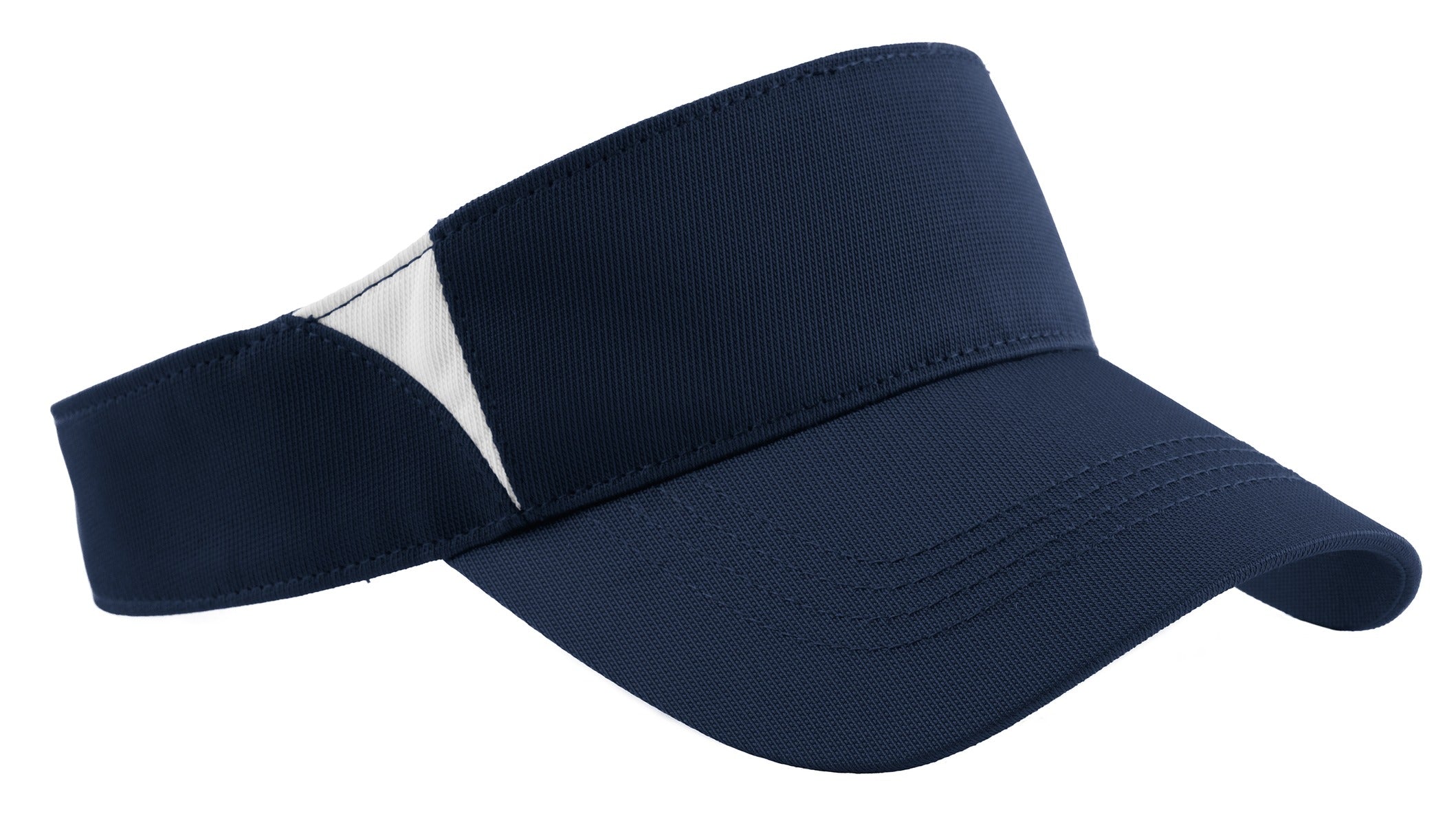 Custom Embroidery or DTF Print - Sport-Tek ® Dry Zone ® Colorblock Visor. STC13