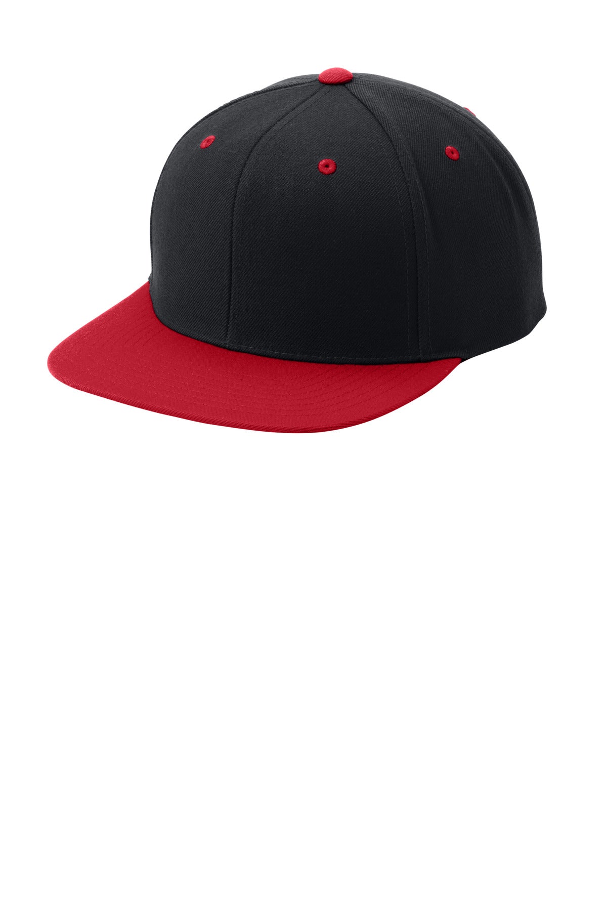 Custom Embroidery or DTF Print - Sport-Tek ® YP Classics ® Flat Bill Snapback Cap. STC19