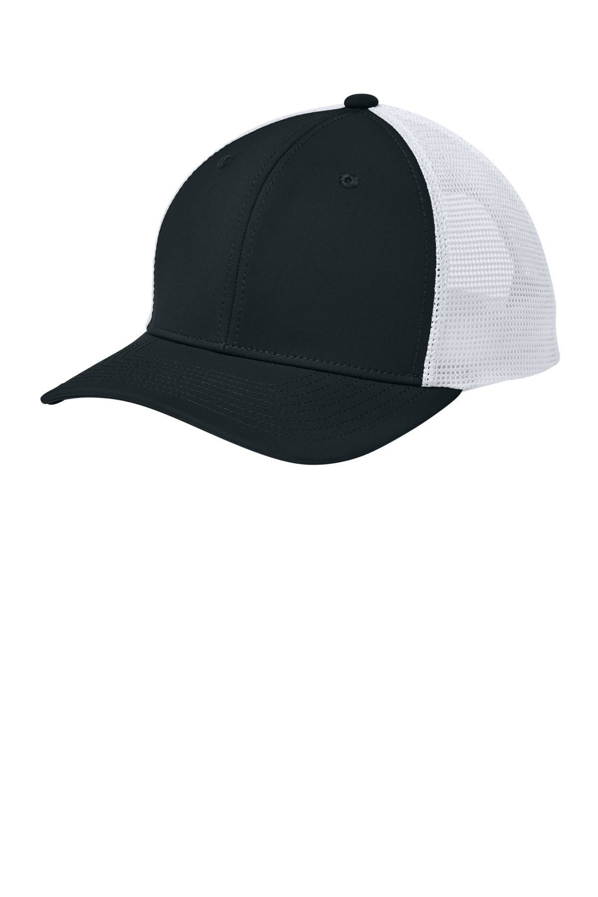 Custom Embroidery or DTF Print - Sport-Tek ® Club Trucker Cap STC46