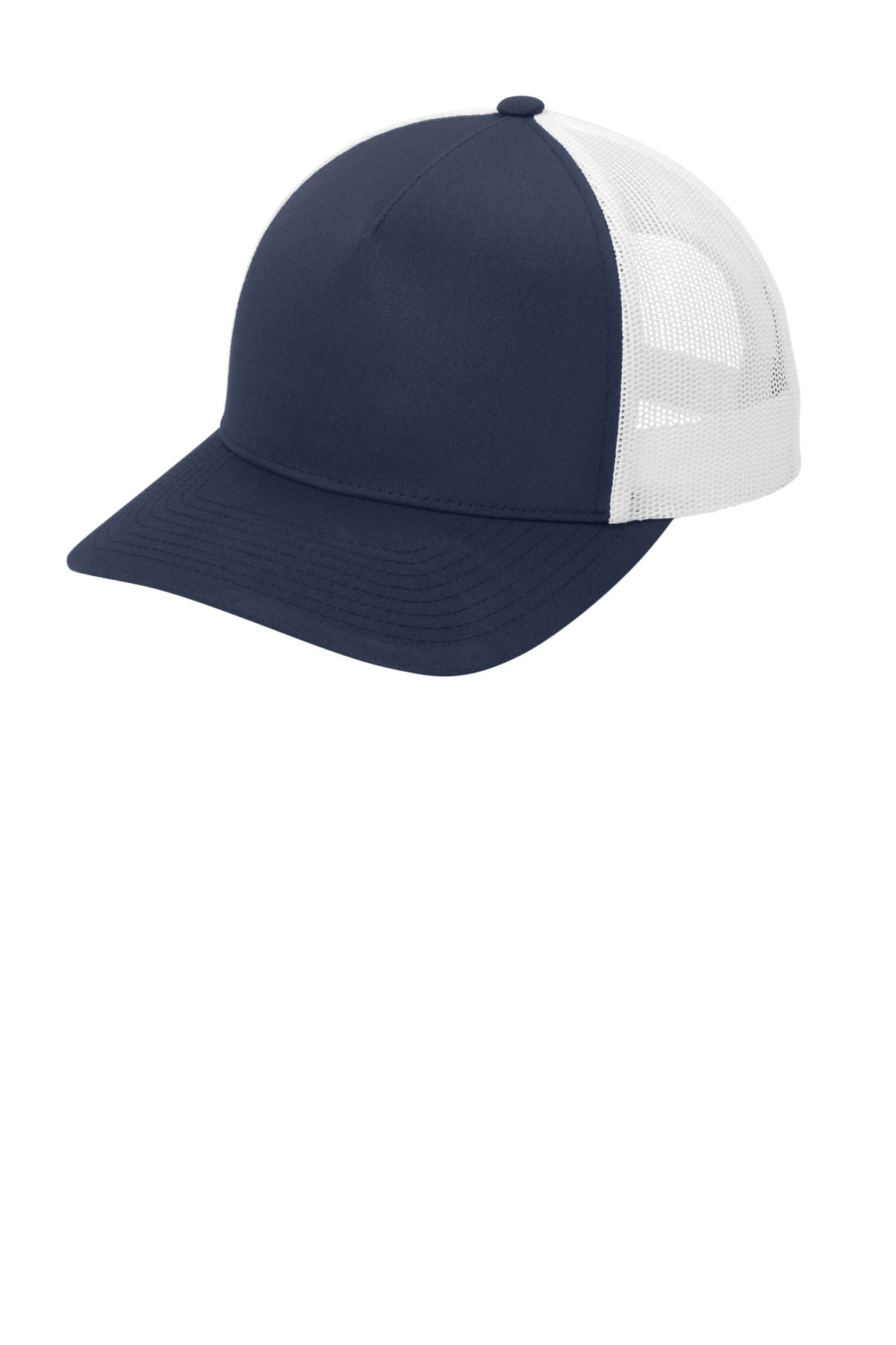 Custom Embroidery or DTF Print - Sport-Tek ® YP Classics ® Retro Trucker 5-Panel Cap STC54