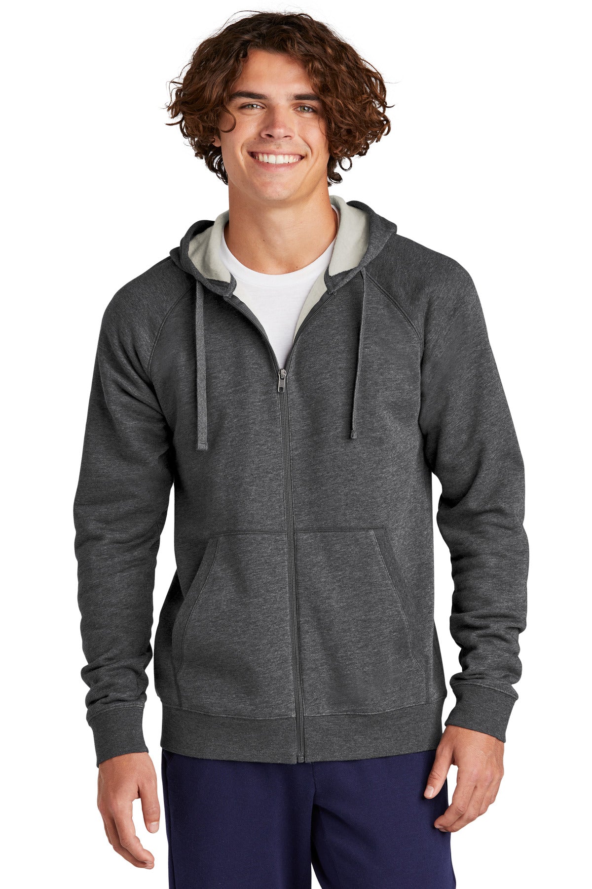 Custom Embroidered or DTF Print on Sport-Tek ® Drive Fleece Hooded Full-Zip STF201
