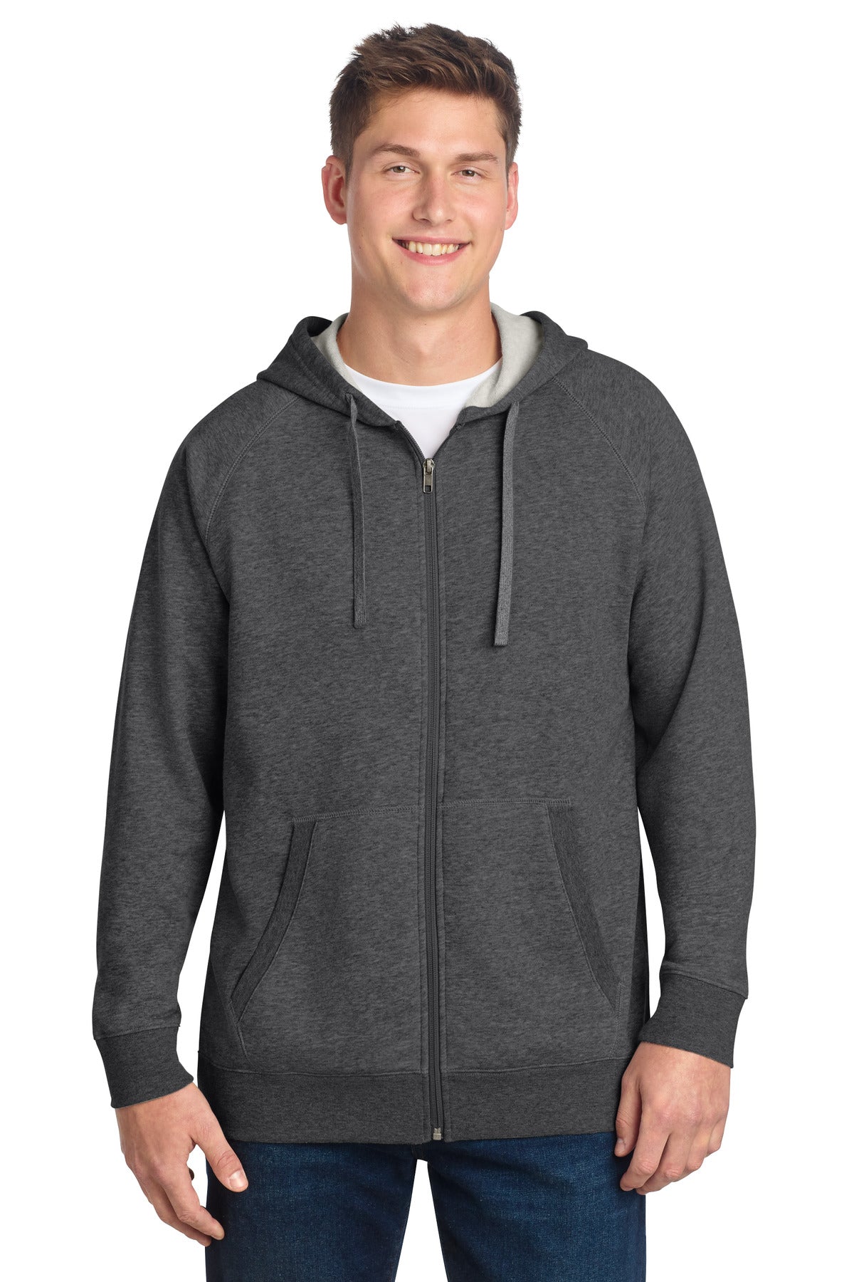 Custom Embroidery or DTF Print - Sport-Tek ® Drive Fleece Hooded Full-Zip STF201