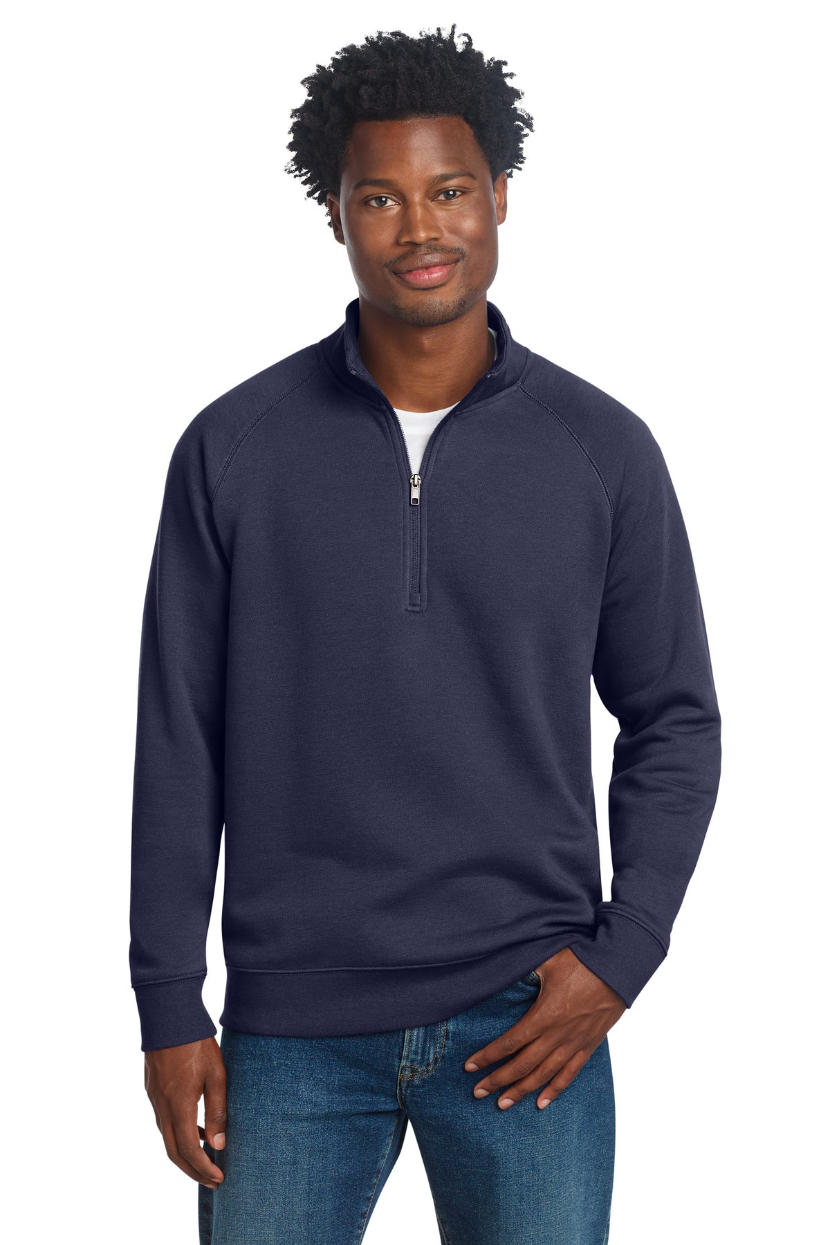 Custom Embroidery or DTF Print - Sport-Tek ® Drive Fleece 1/4-Zip Pullover STF202