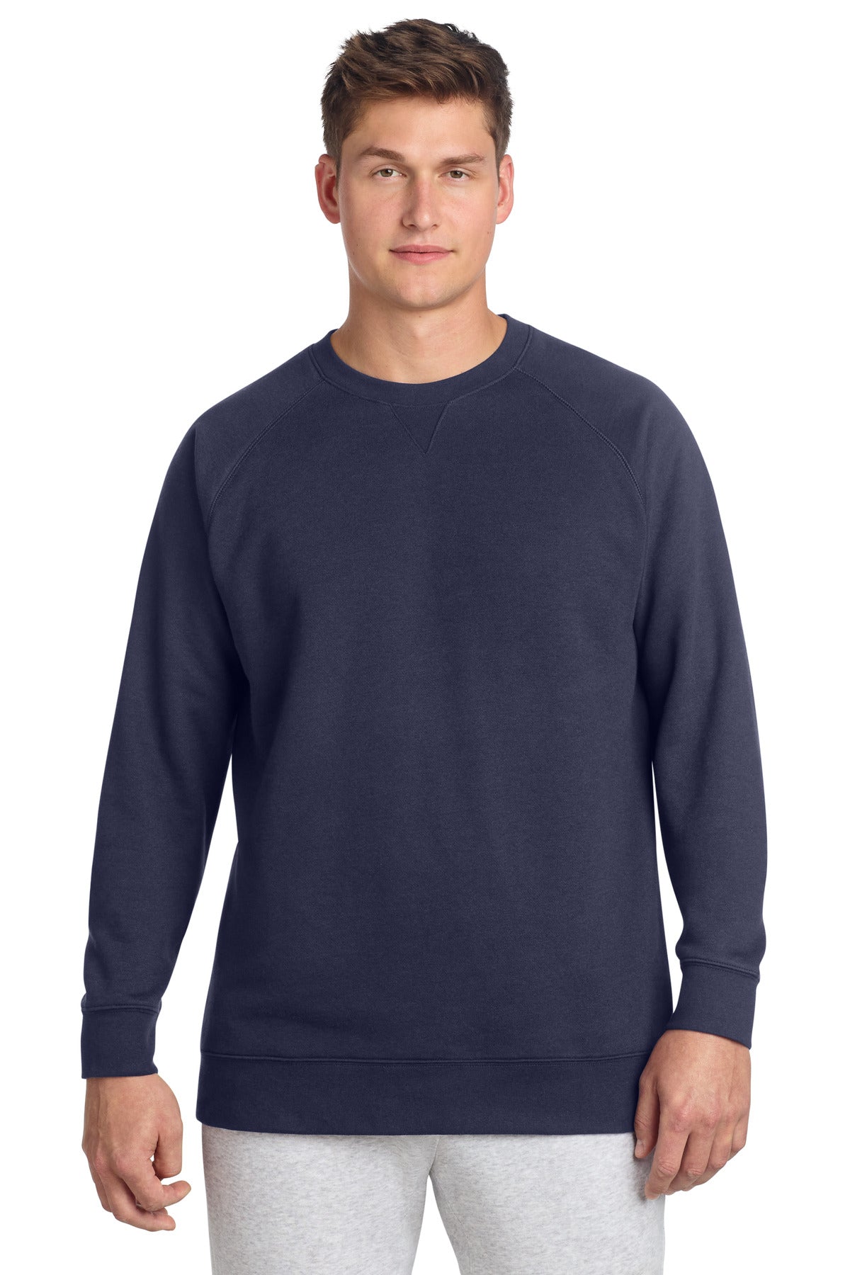 Custom Embroidered or DTF Print on Sport-Tek ® Drive Fleece Crewneck STF203