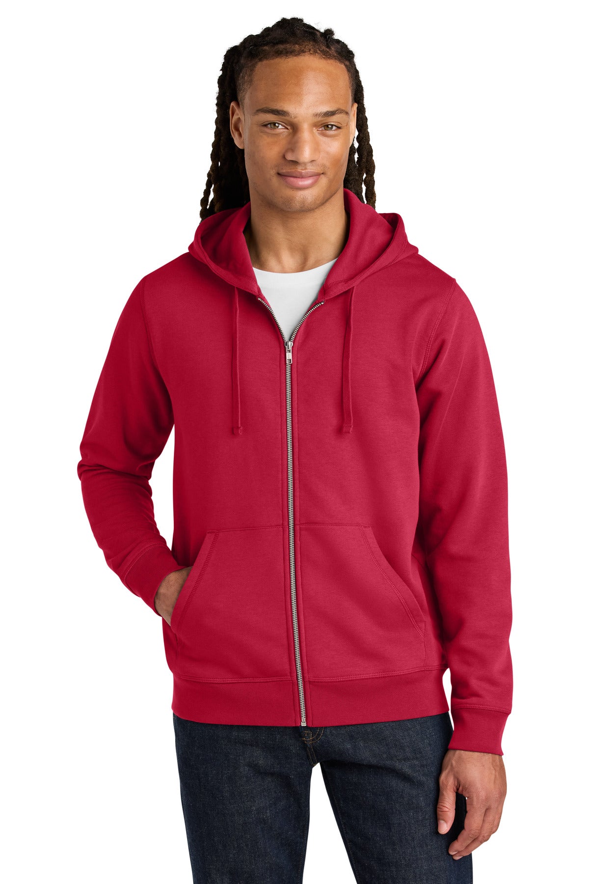 Custom Embroidery or DTF Print - Stanley/Stella ® Unisex Mixer Full-Zip Hooded Sweatshirt SXU011