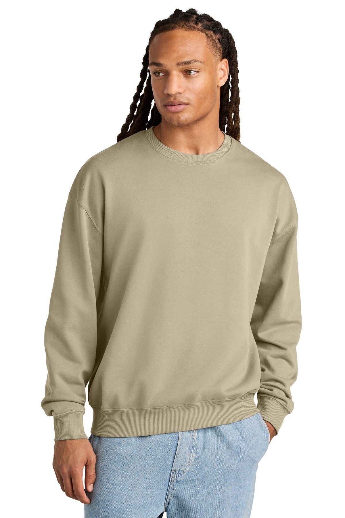 Custom Embroidery or DTF Print - Stanley/Stella ® Unisex Ledger Dry Crewneck Sweatshirt SXU029