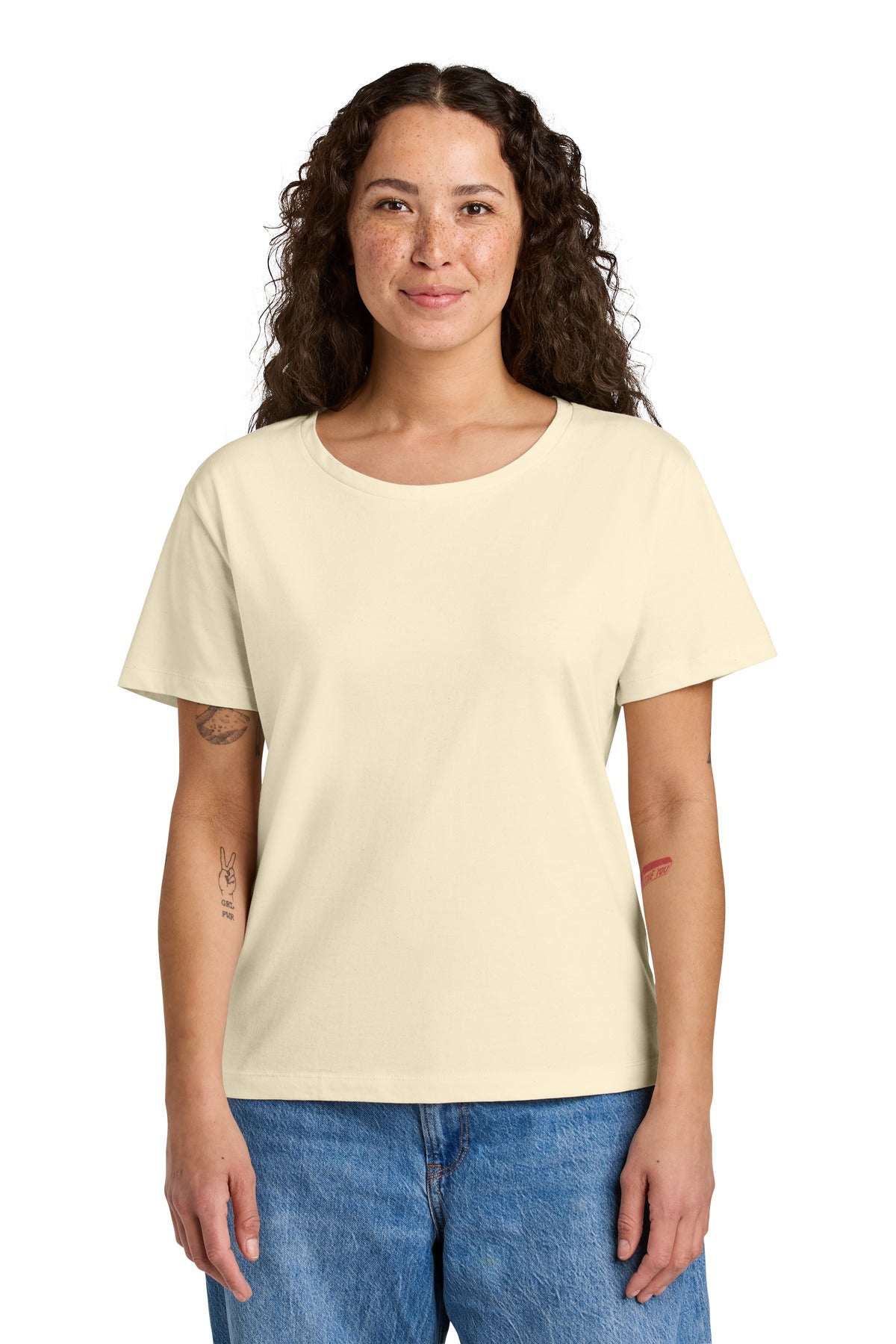 Custom Embroidery or DTF Print - Stanley/Stella ® Women's Stella Serena Scoop Neck Tee SXW008