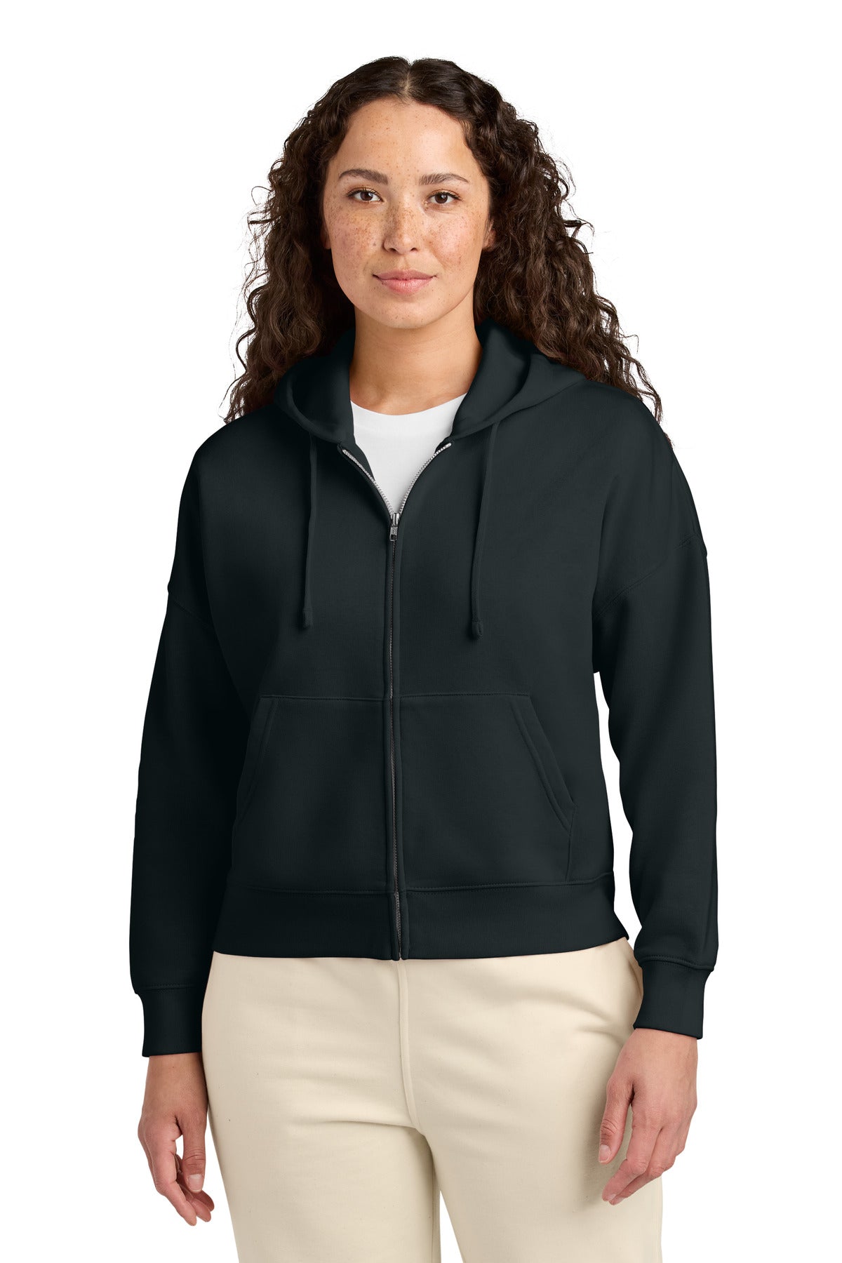 Custom Embroidery or DTF Print - Stanley/Stella ® Women's Stella Ida Full-Zip Hooded Sweatshirt SXW037