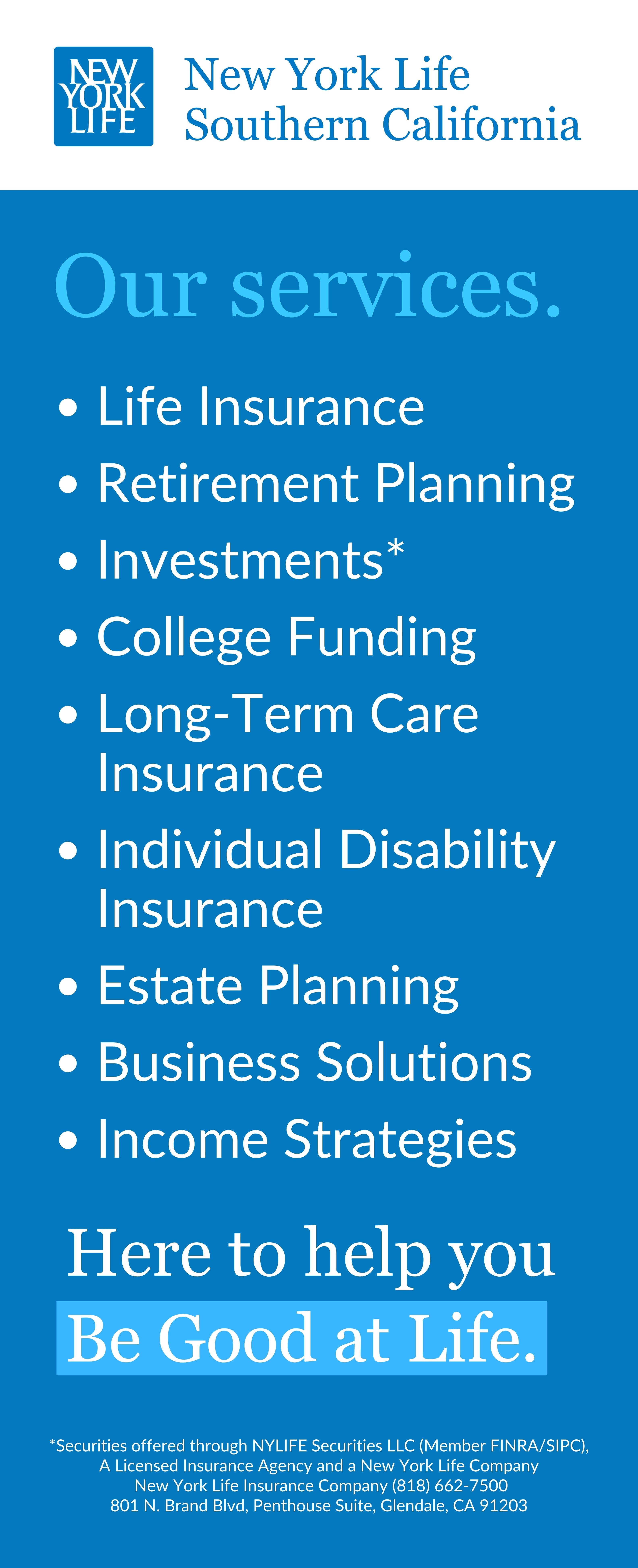 New York Life - Southern California - Service - Deluxe Retractable Banner - 33"x81"