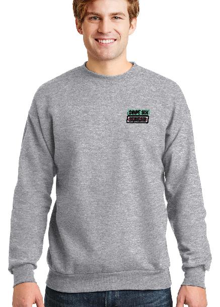 Swipe Out Hunger - Hanes® - EcoSmart® Crewneck Sweatshirt.  P160