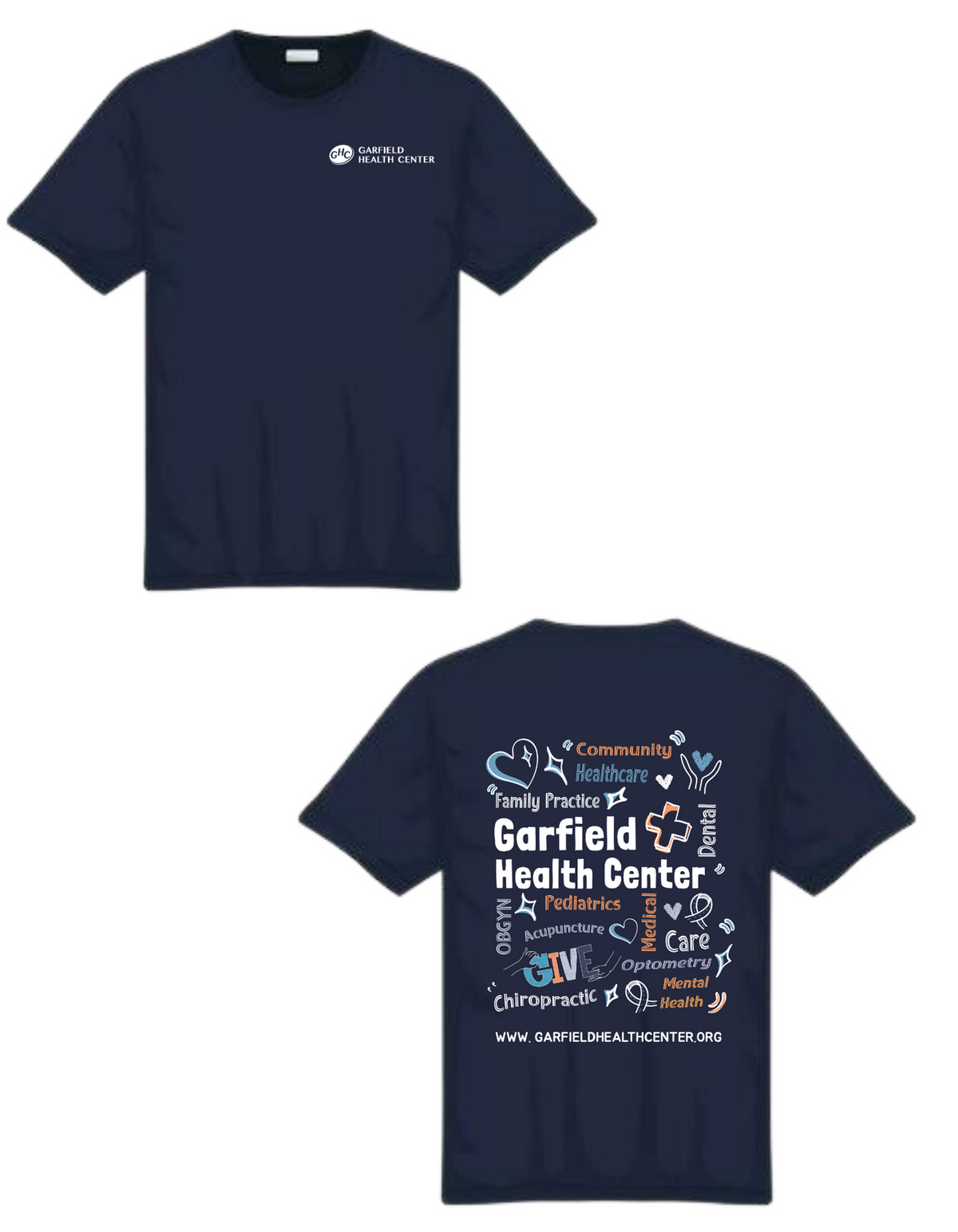 GHC Garfield Health Center - T-Shirt – Design B