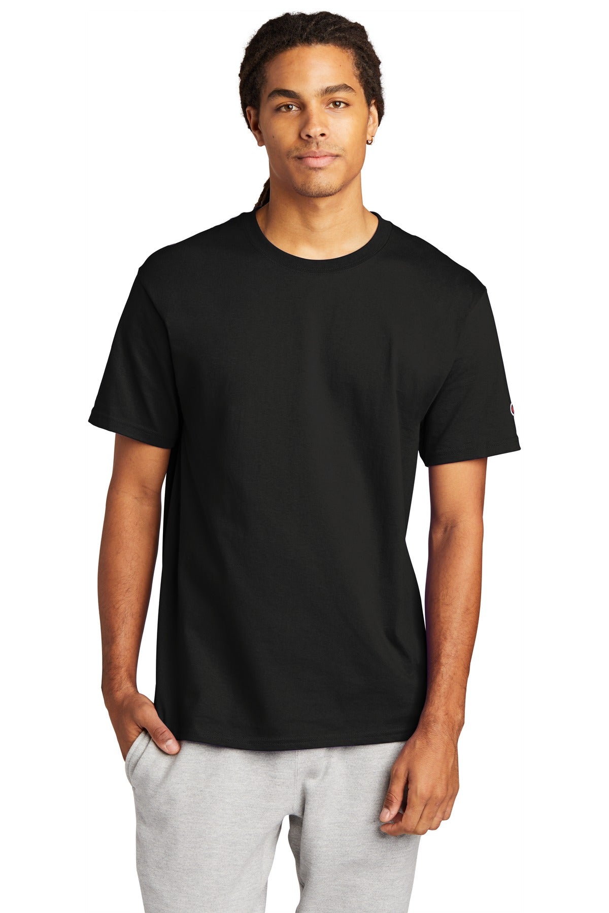 Custom Embroidery or DTF Print - Champion ® Heritage 6-Oz. Jersey Tee T425