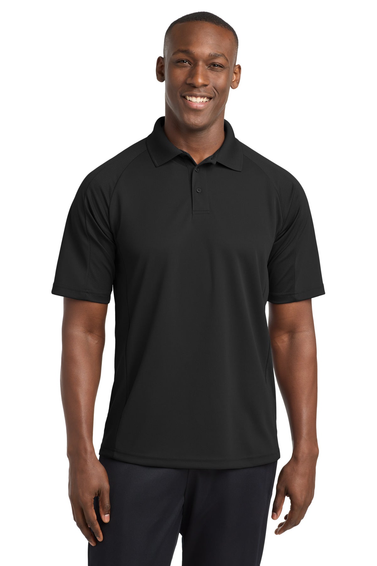 Custom Embroidery or DTF Print - Sport-Tek ® Dri-Mesh® Pro Polo. T474