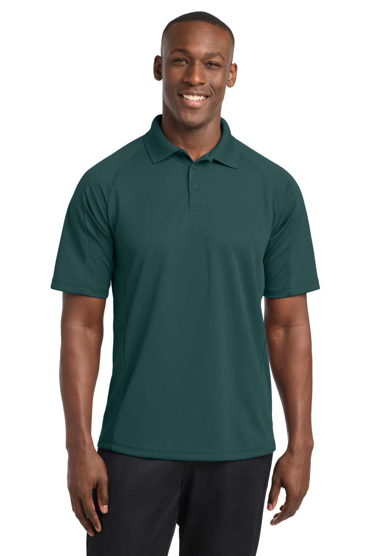 Custom Embroidery or DTF Print - Sport-Tek ® Dri-Mesh® Pro Polo. T474