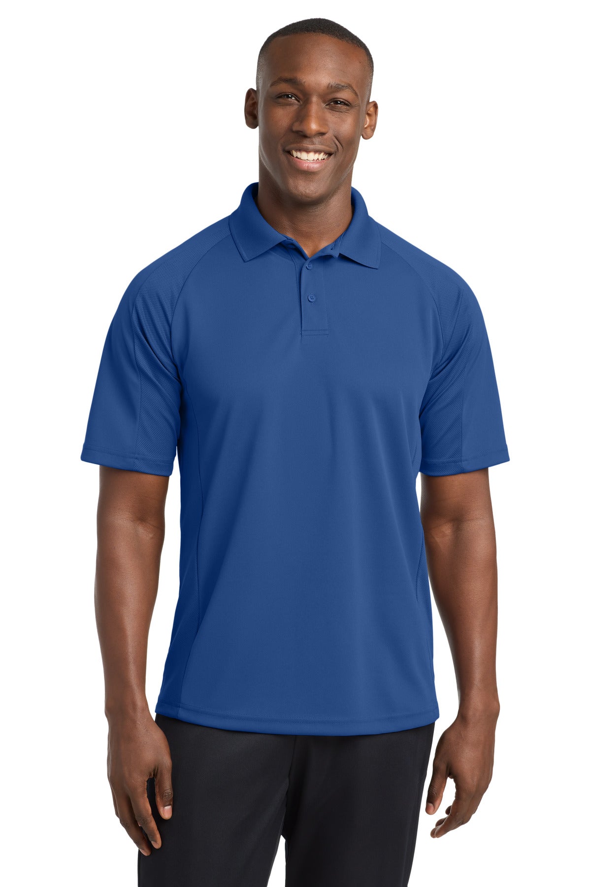 Custom Embroidery or DTF Print - Sport-Tek ® Dri-Mesh® Pro Polo. T474