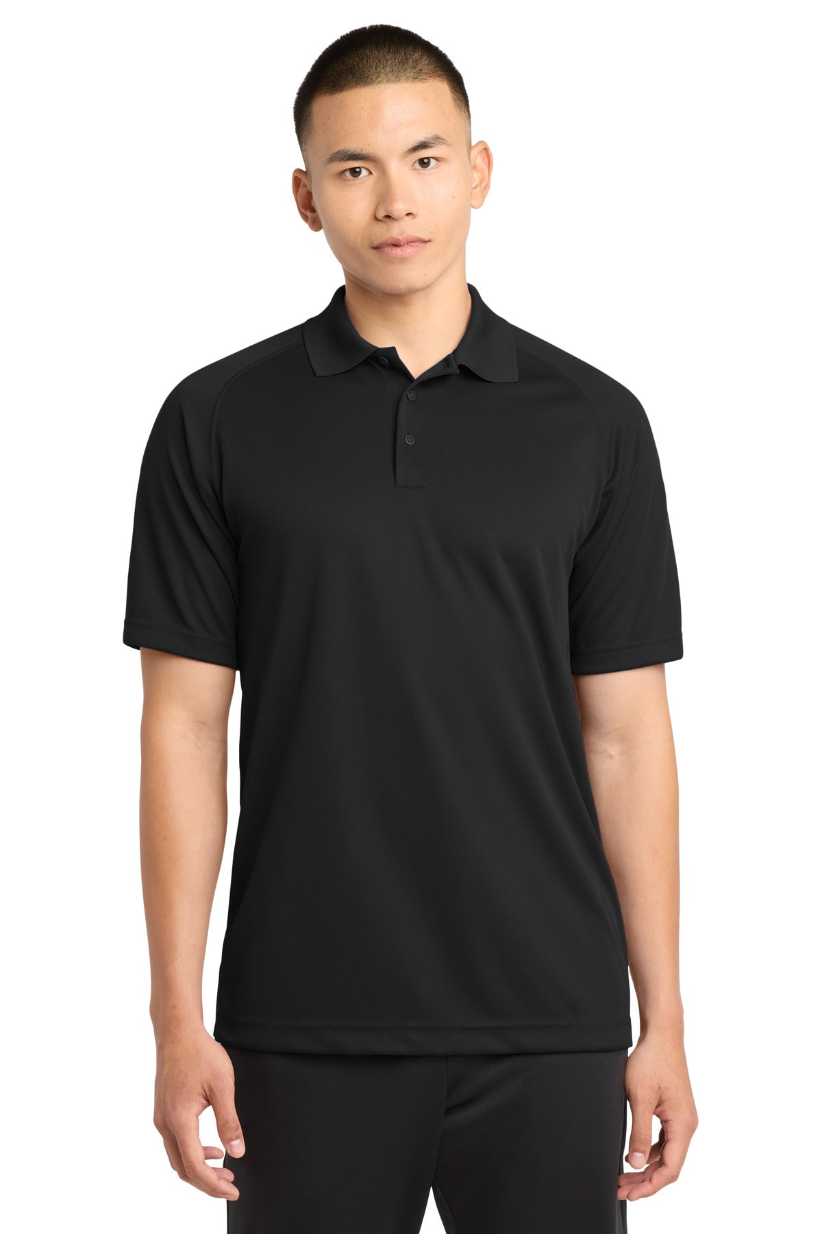 Custom Embroidery or DTF Print - Sport-Tek ® Dry Zone ® Raglan Polo. T475