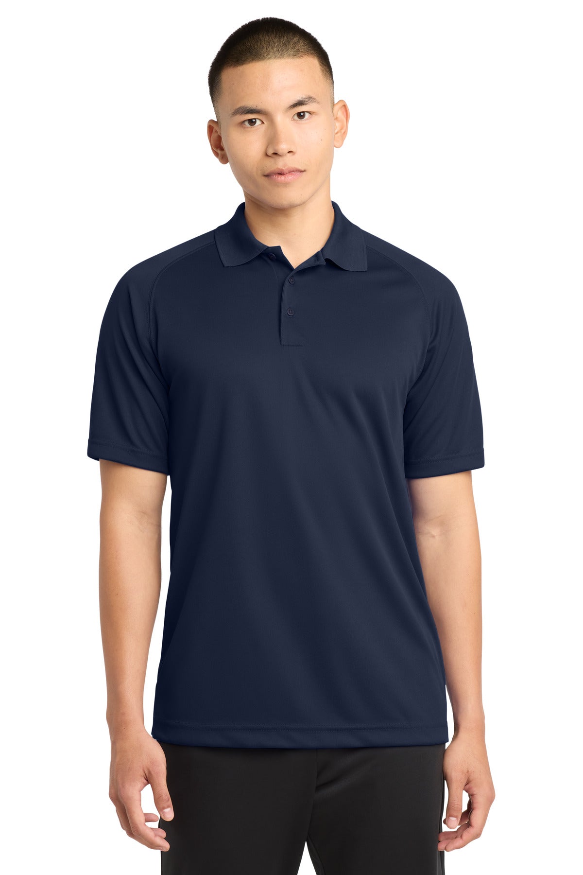 Custom Embroidery or DTF Print - Sport-Tek ® Dry Zone ® Raglan Polo. T475