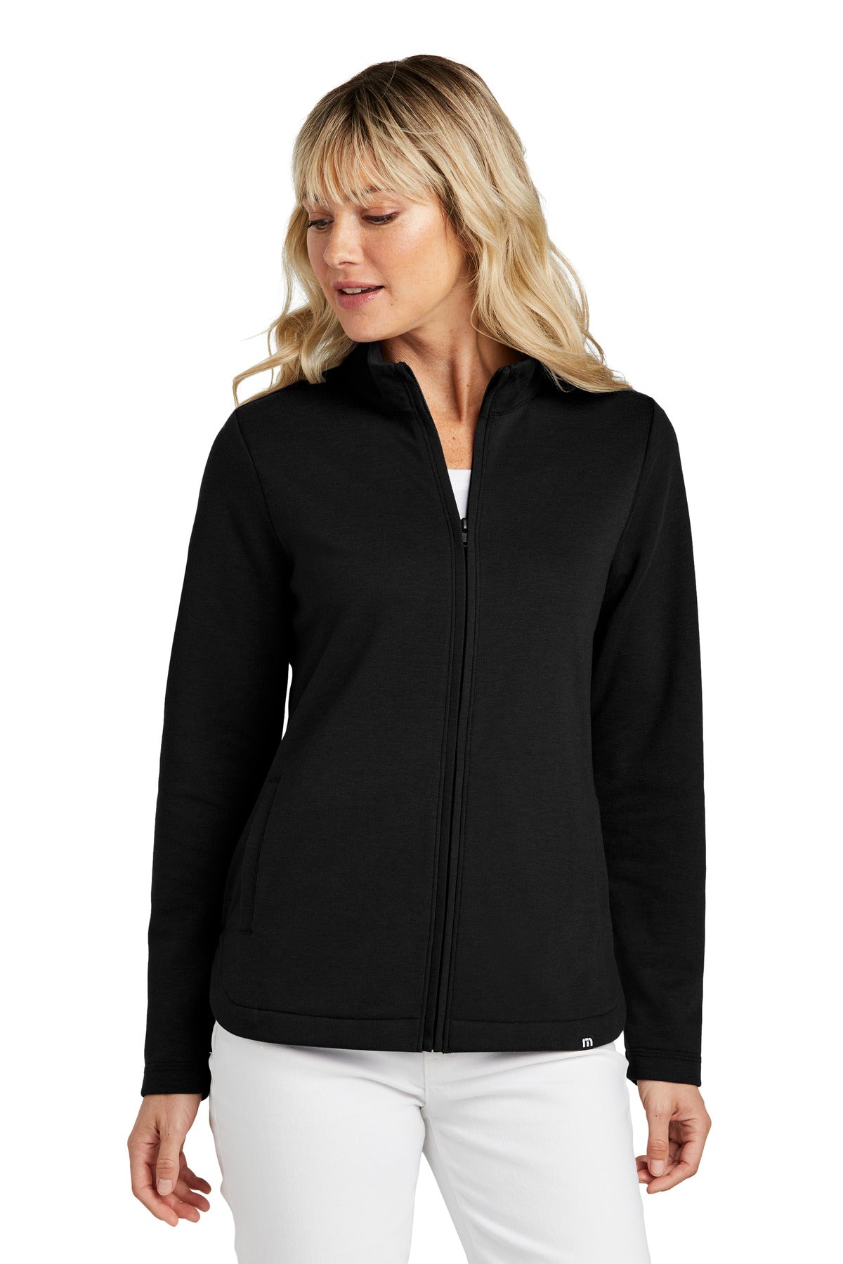 Custom Embroidered - TravisMathew Women's Coveside Full-Zip TM1LD001