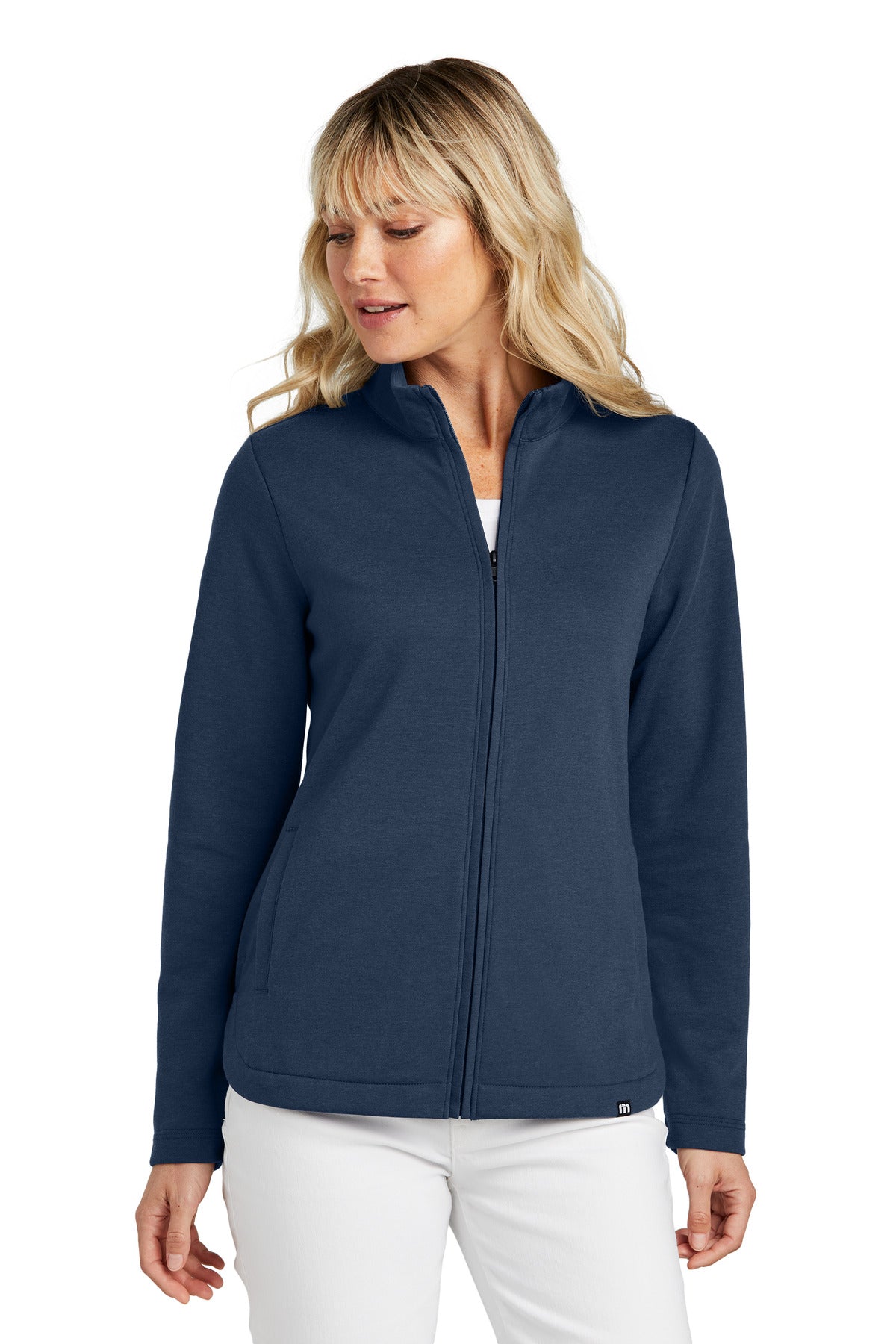 Custom Embroidered - TravisMathew Women's Coveside Full-Zip TM1LD001