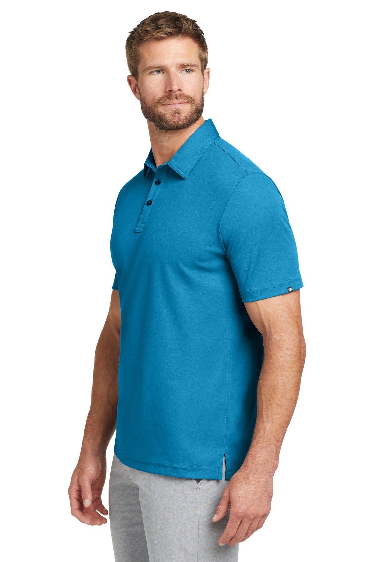 Custom Embroidered - TravisMathew Oceanside Solid Polo. TM1MU411