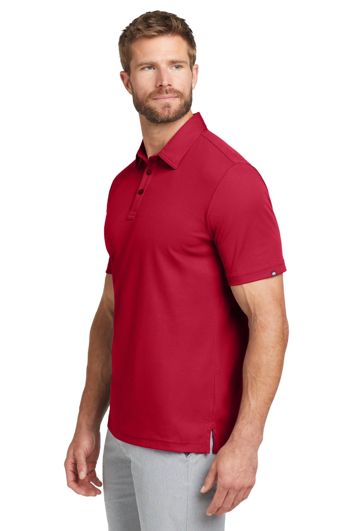 Custom Embroidered - TravisMathew Oceanside Solid Polo. TM1MU411