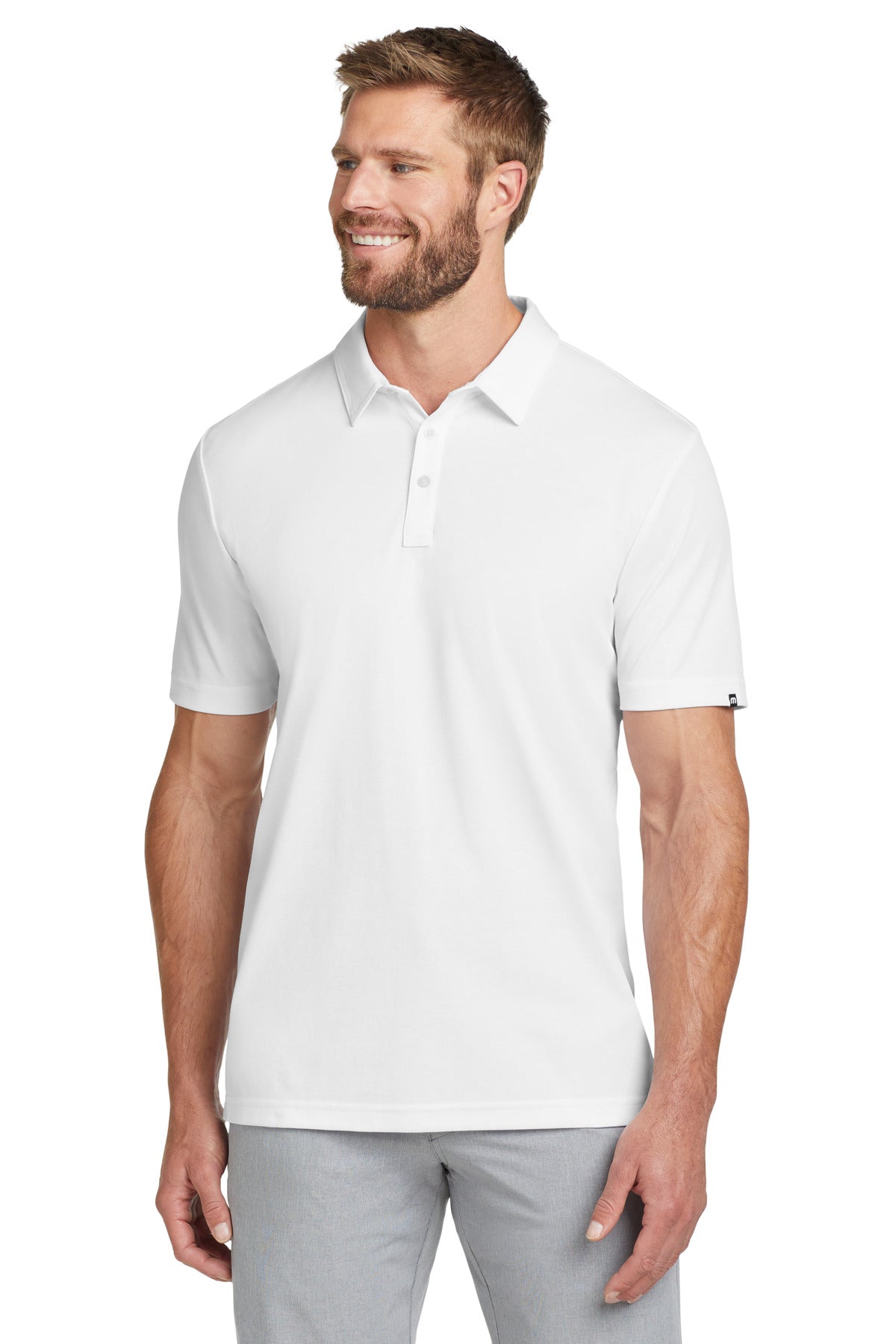 Custom Embroidered - TravisMathew Oceanside Solid Polo. TM1MU411