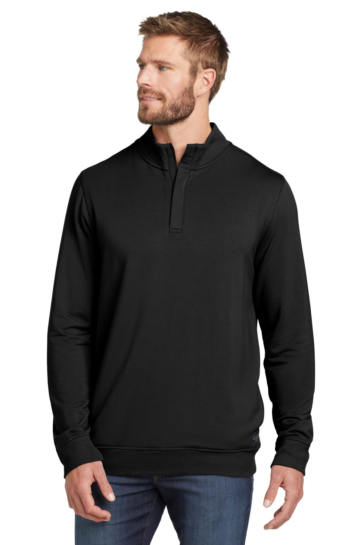 Custom Embroidered - TravisMathew Newport 1/4-Zip Fleece. TM1MU419