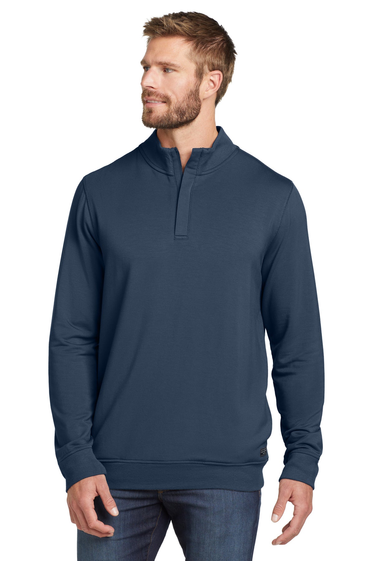 Custom Embroidered - TravisMathew Newport 1/4-Zip Fleece. TM1MU419