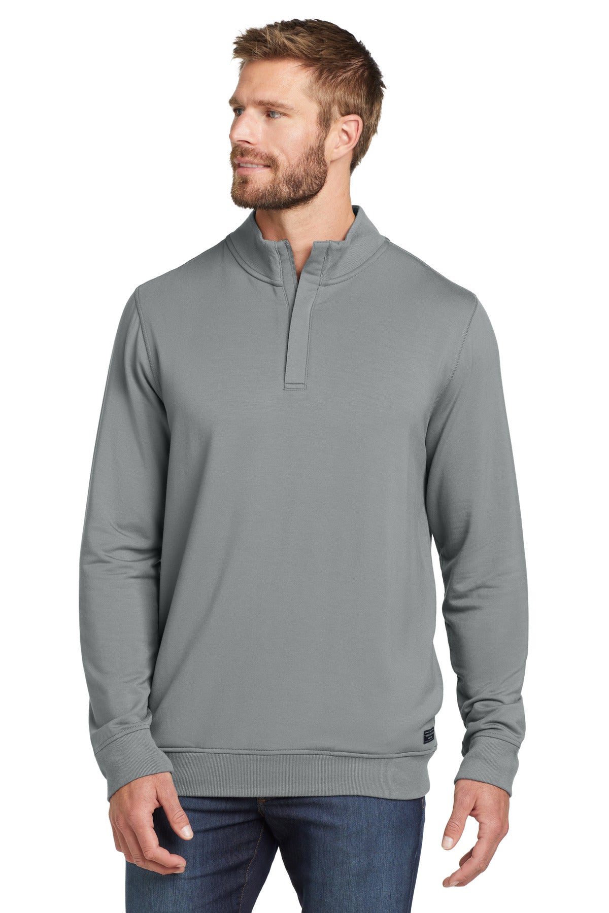 Custom Embroidered - TravisMathew Newport 1/4-Zip Fleece. TM1MU419