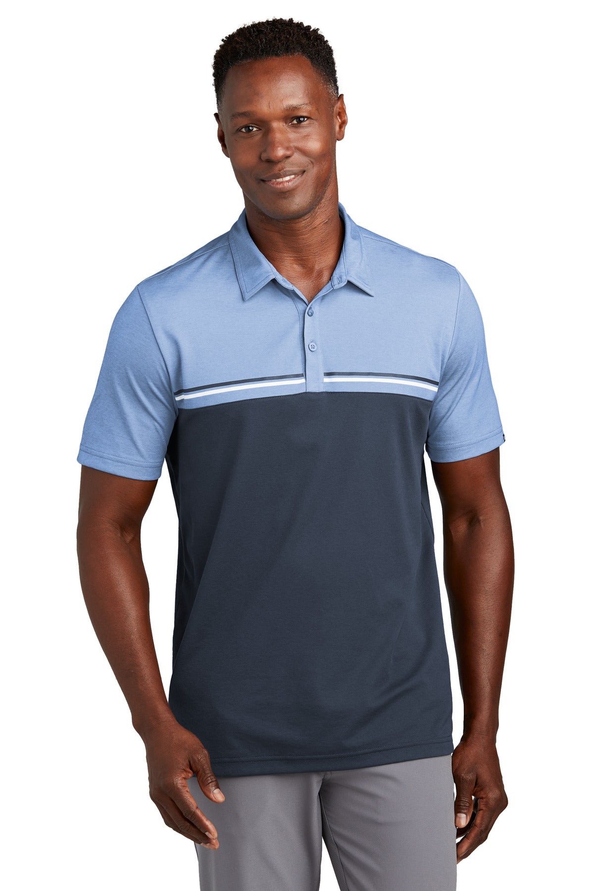 Custom Embroidered - TravisMathew Sunset Blocked Polo TM1MY401