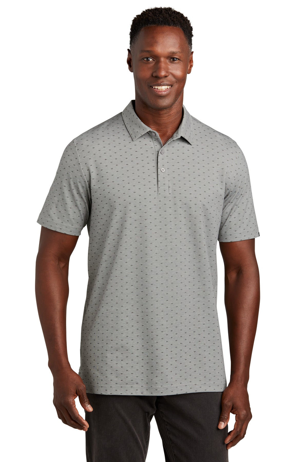 Custom Embroidered - TravisMathew Oceanside Geo Polo TM1MY403