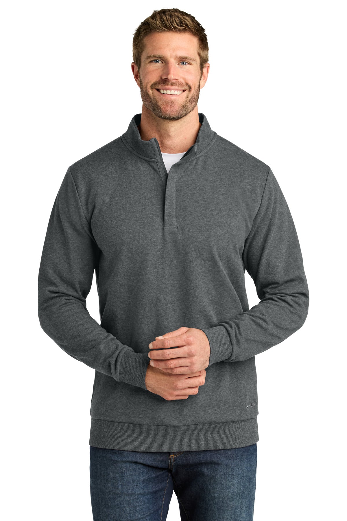 Custom Embroidered - TravisMathew Ocean Villa 1/4-Zip TMA41421