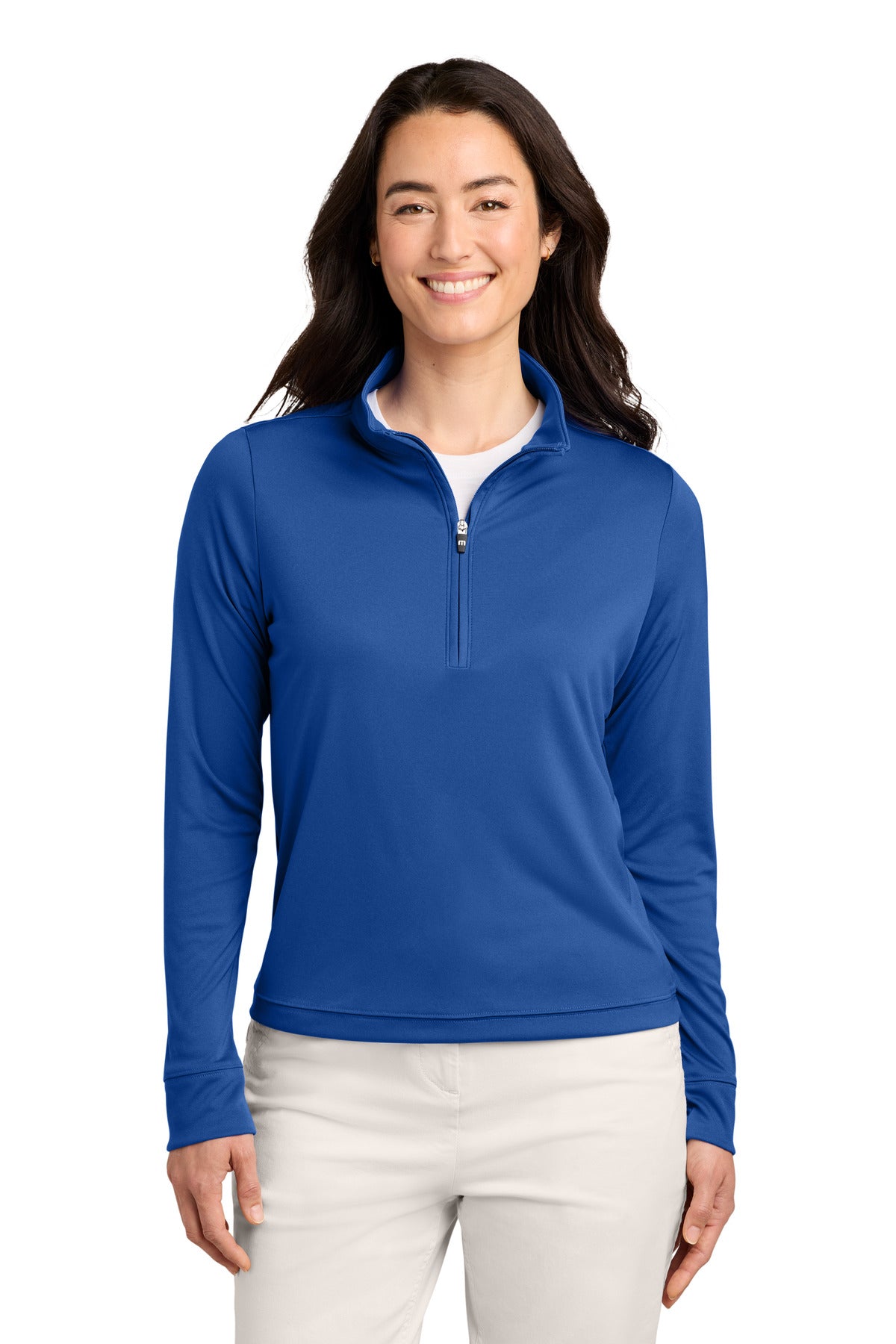 Custom Embroidered or DTF Printed - TravisMathew Women's Coto 1/2-Zip TMA42777