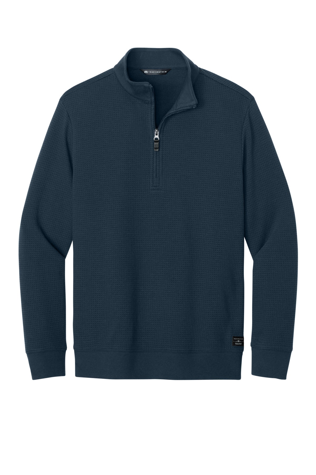 Custom Embroidered or DTF Printed - TravisMathew Waffle 1/4-Zip TMA46418