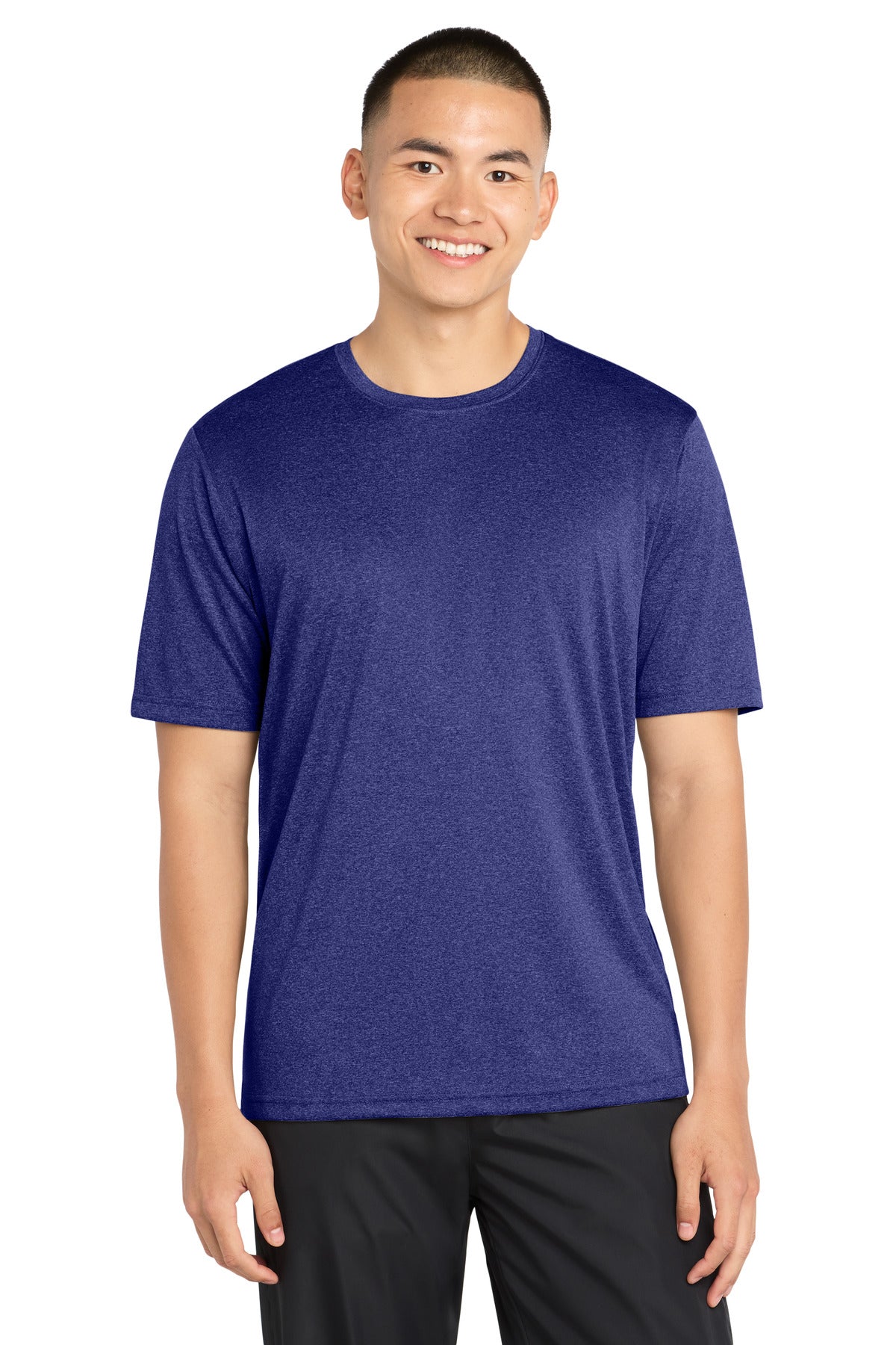 Custom Embroidery or DTF Print - Sport-Tek ® Tall Heather Contender ™ Tee. TST360